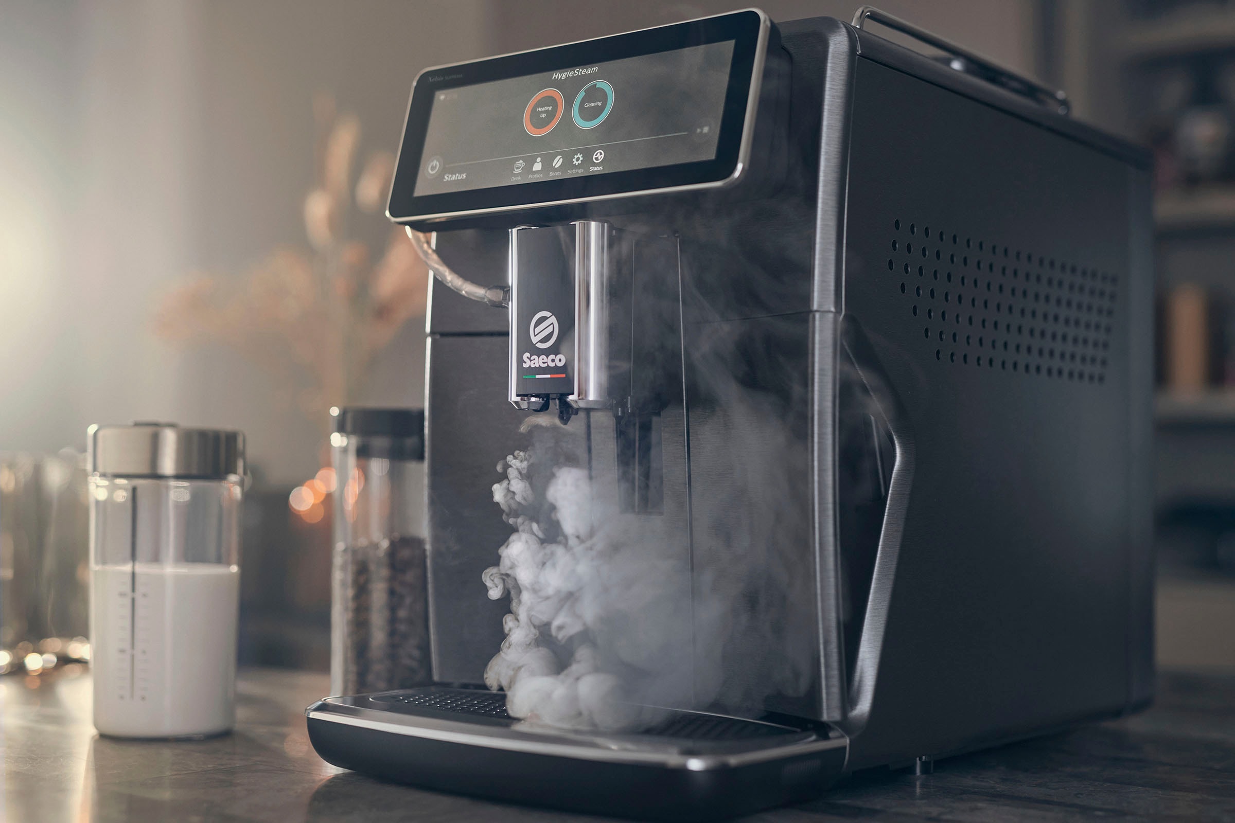 Saeco Kaffeevollautomat »Saeco Xelsis Suprema SM8885/00« 22 Kaffeespezialitäten, 8 Benutzerprofile, CoffeeMaestro