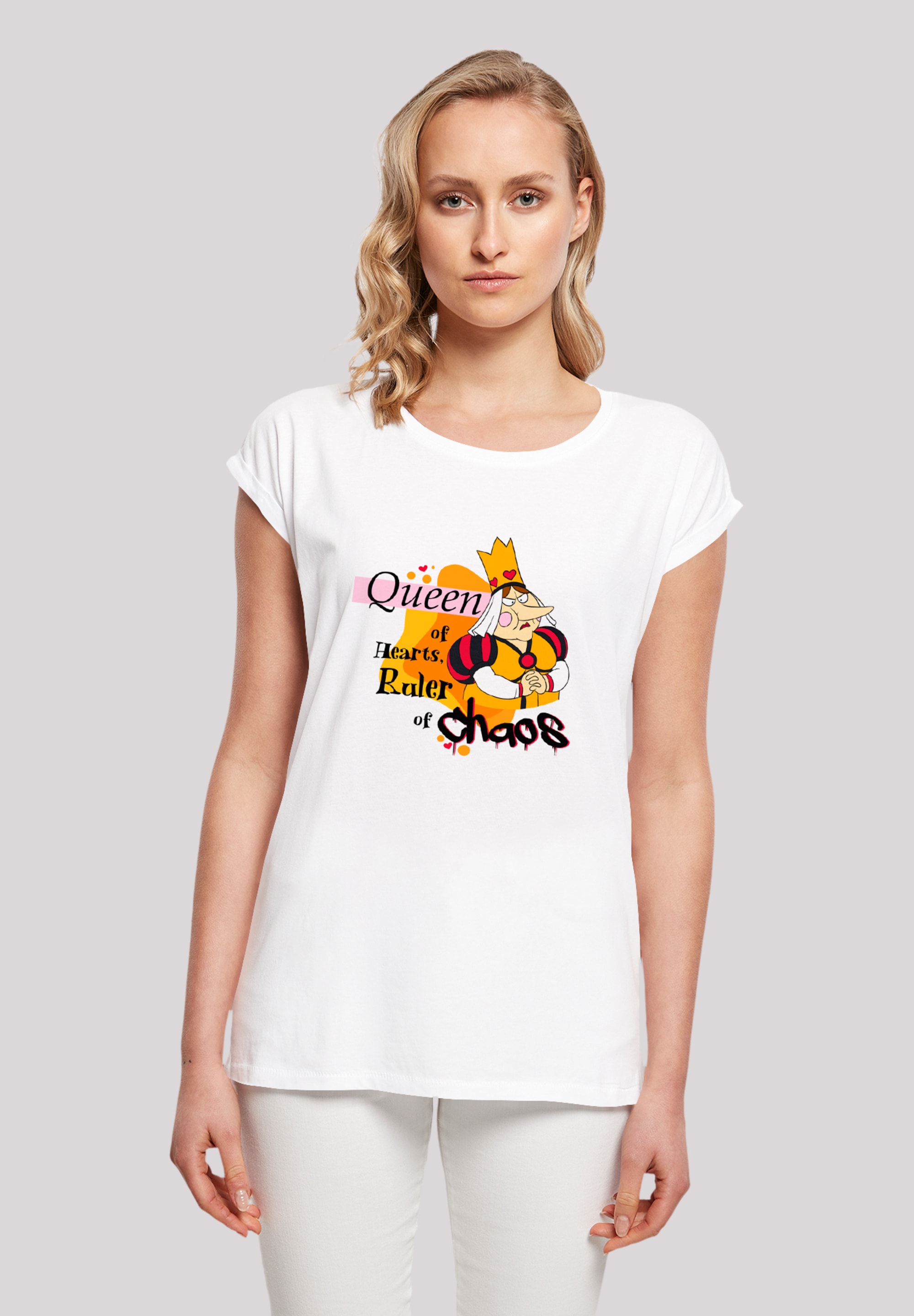 F4NT4STIC T-Shirt "Alice im Wunderland Queen Of Hearts", Retro, Heroes of C günstig online kaufen