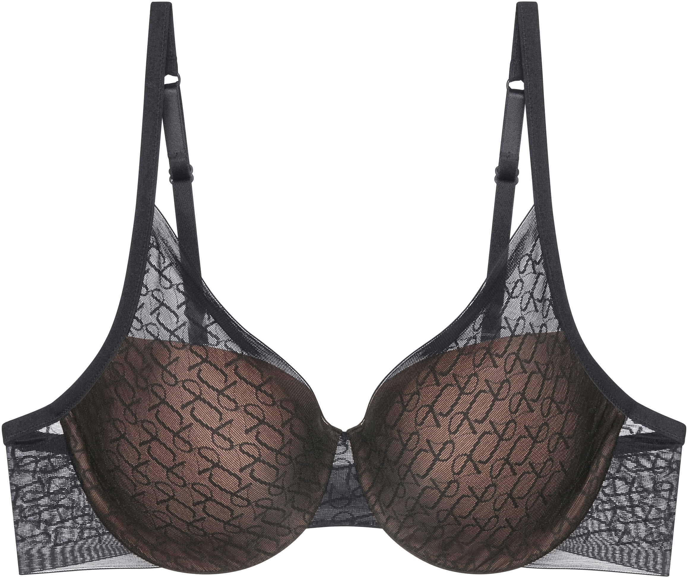 Triumph Bügel-BH »Signature Sheer WHP EX«, Monogramm-Tüll