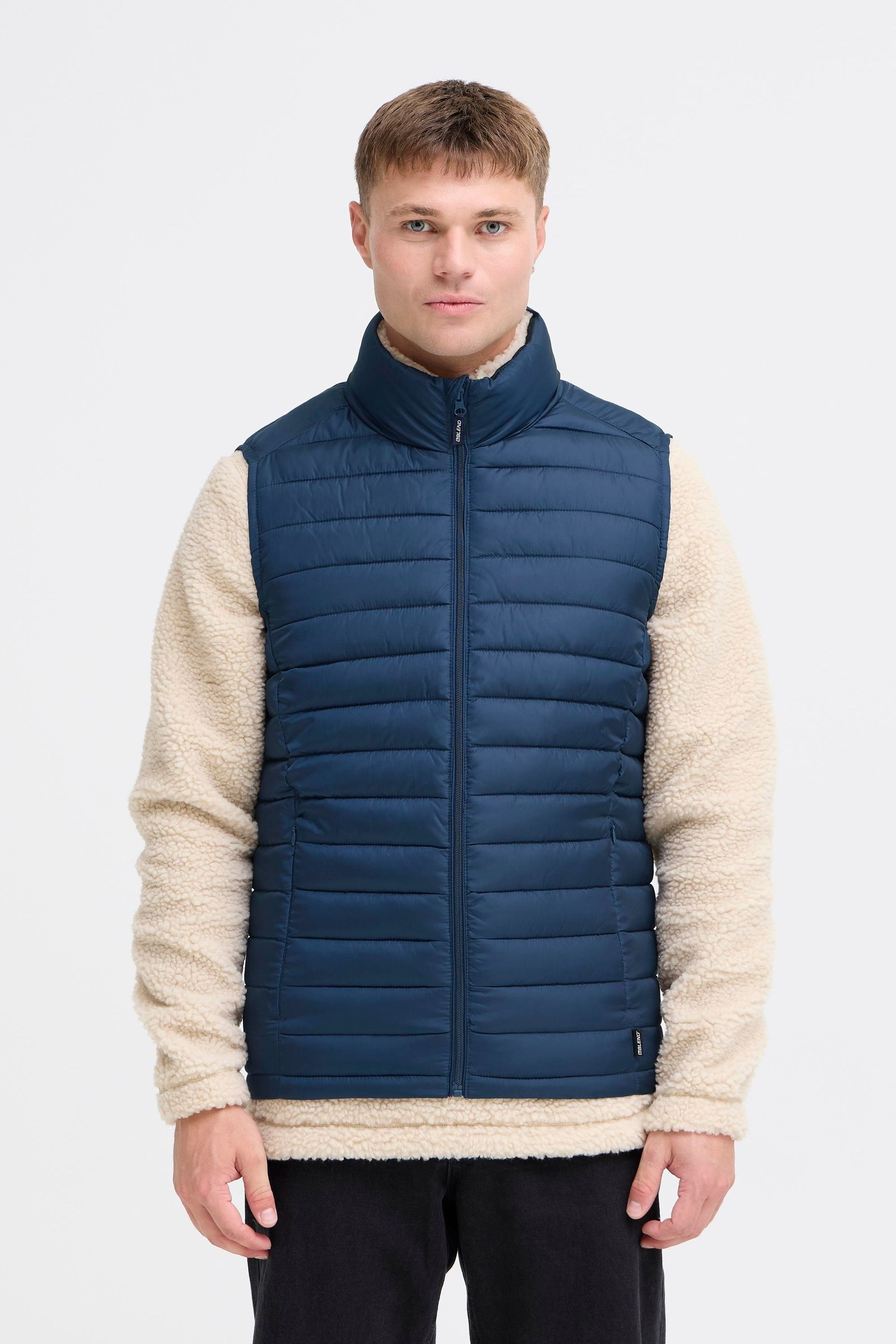 Blend Steppweste "BHMRomic", Stilvolle Basic Steppweste mit Taschen günstig online kaufen