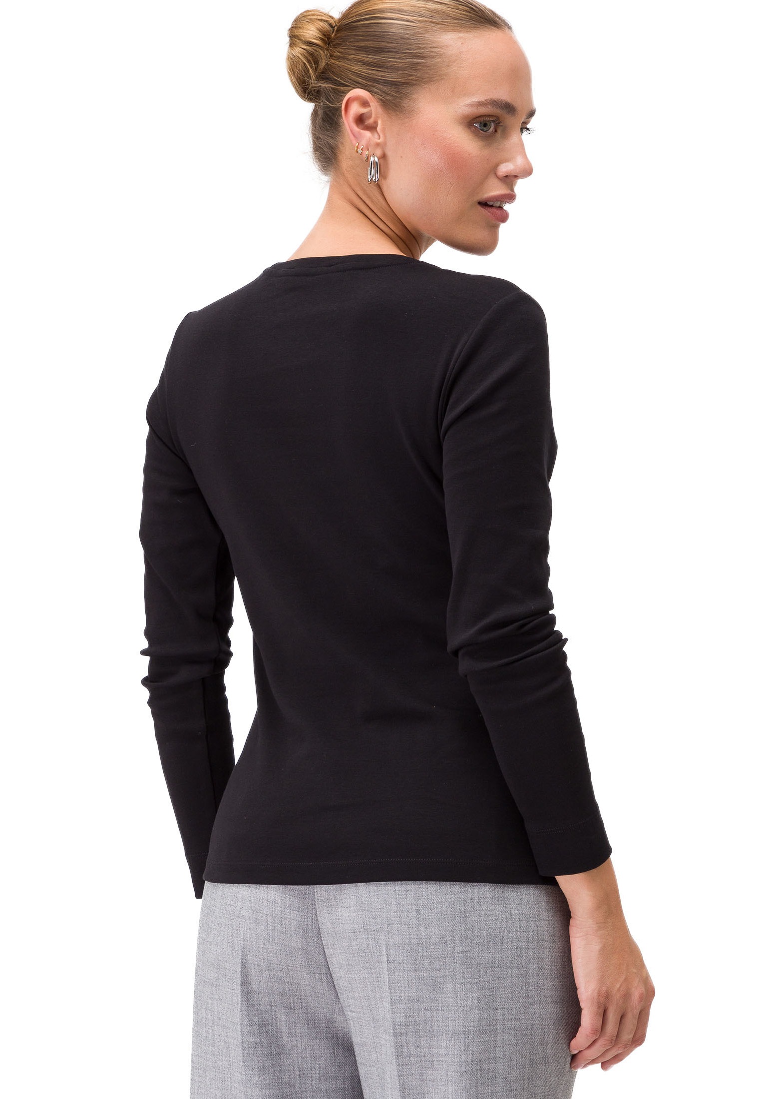 Zero Kurzarmshirt »zero Shirt aus Bio Baumwolle«, (1 tlg.), Plain/ohne Details