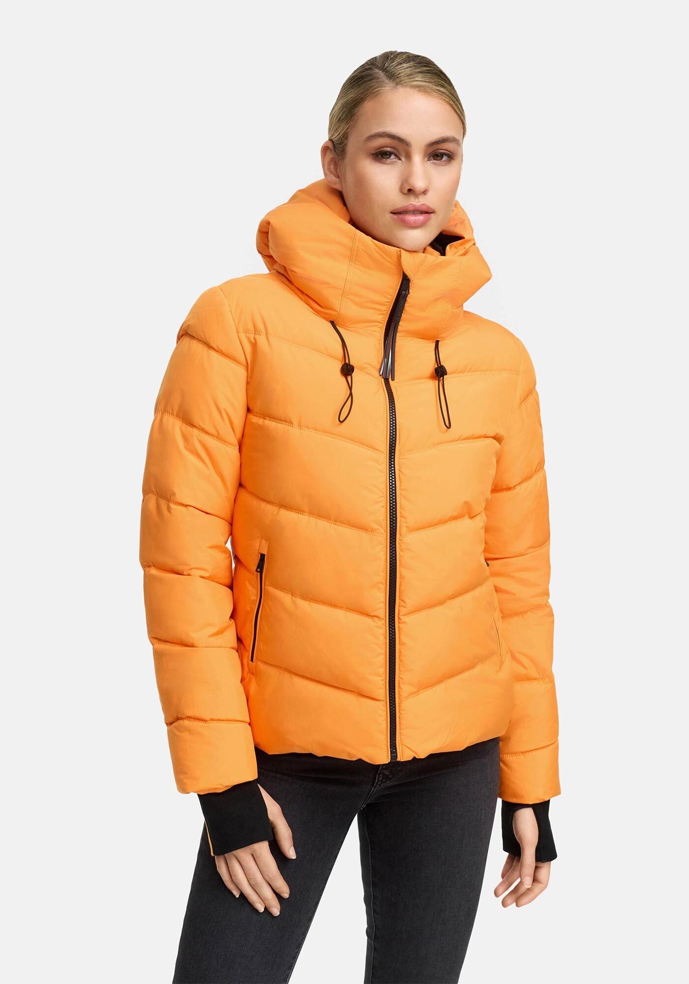 Marikoo Winterjacke "Yukanii" Kurze Winterjacke mit langen Bündchen und Dau günstig online kaufen