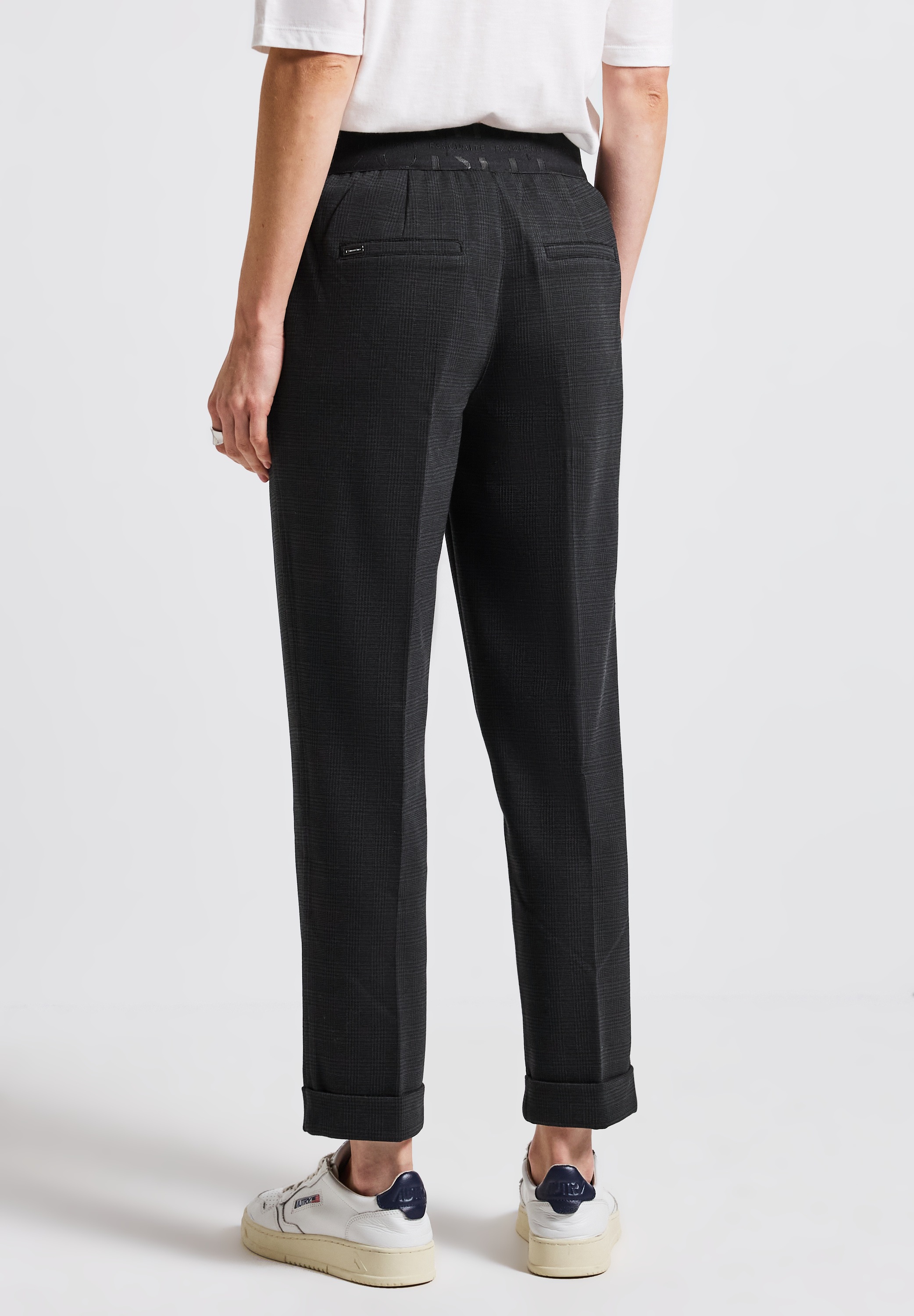 STREET ONE Chinohose, Middle Waist günstig online kaufen