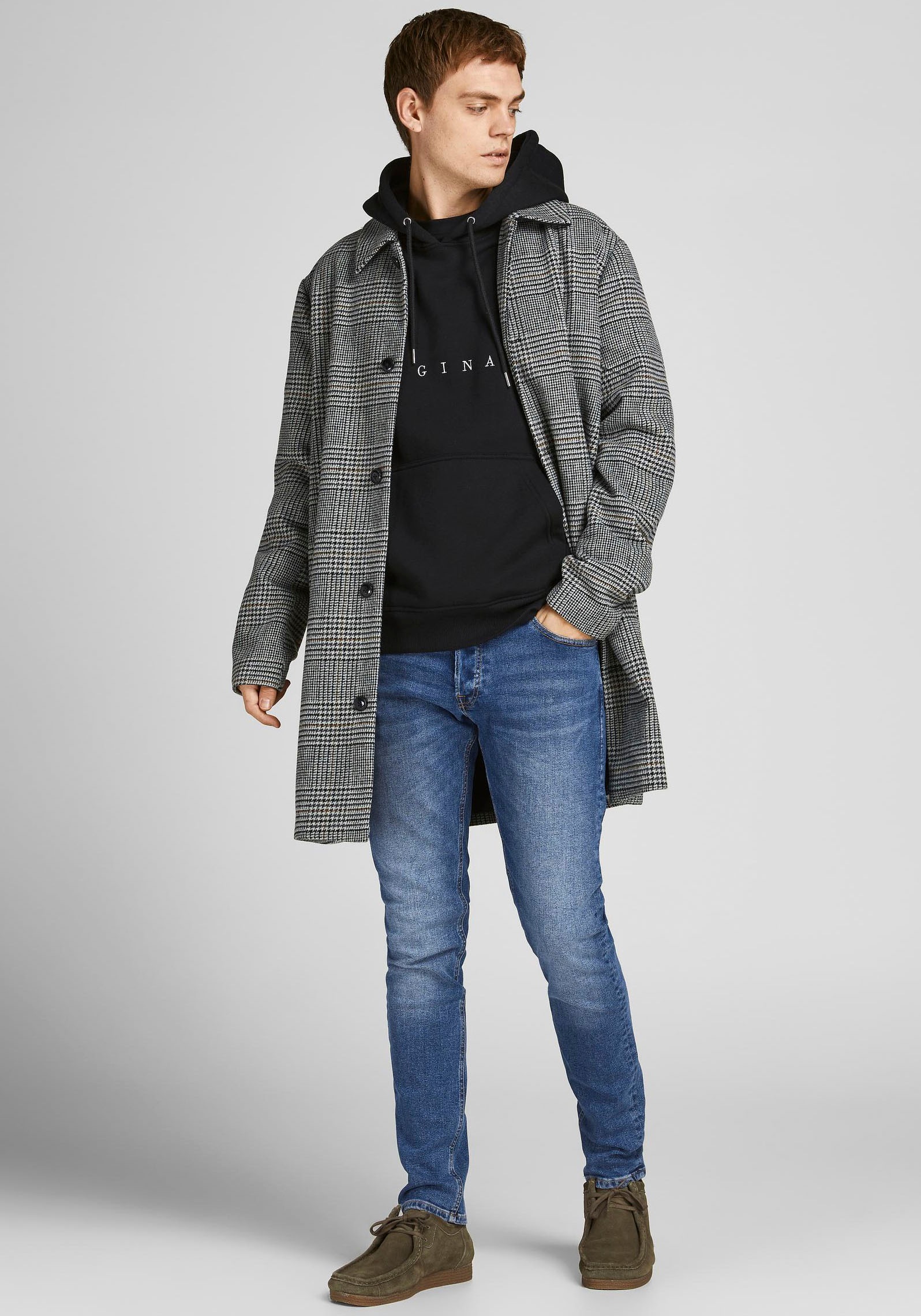 Thumbnail - Jack & Jones Slim-fit-Jeans "JJIGLENN Jeans mit schmaler Beinform und Stretch für Komfort" Baumwollmischung, slim fit