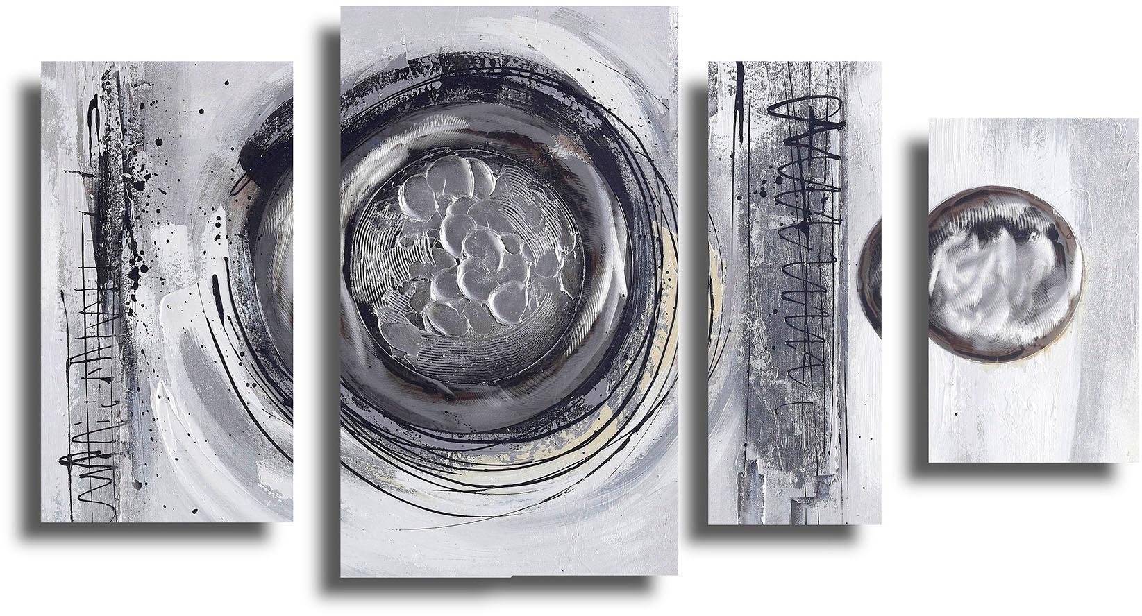 Bönninghoff Ölgemälde Abstrakt  Abstrakte  Formen  Gemälde  Kunst 1 Stk. tl günstig online kaufen