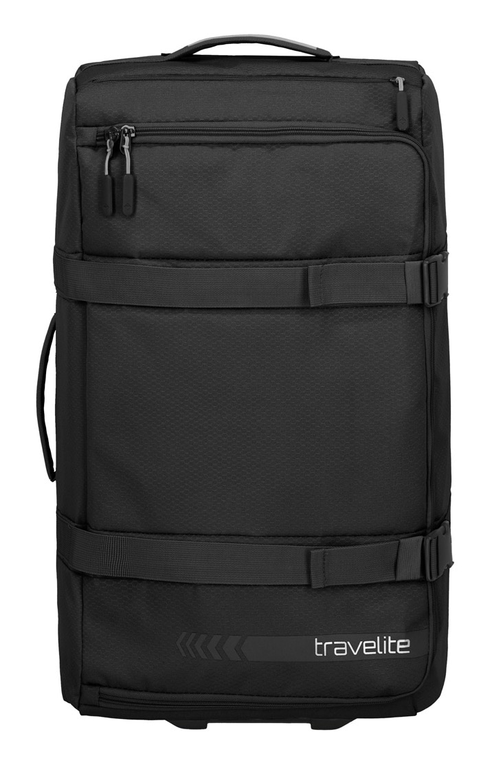 travelite Weichgepäck-Trolley »KICK OFF, verschiedene Größen und Farben«, 2 Rollen, Reisetasche Reisegepäck Reisekoffer Trolley Freizeittasche