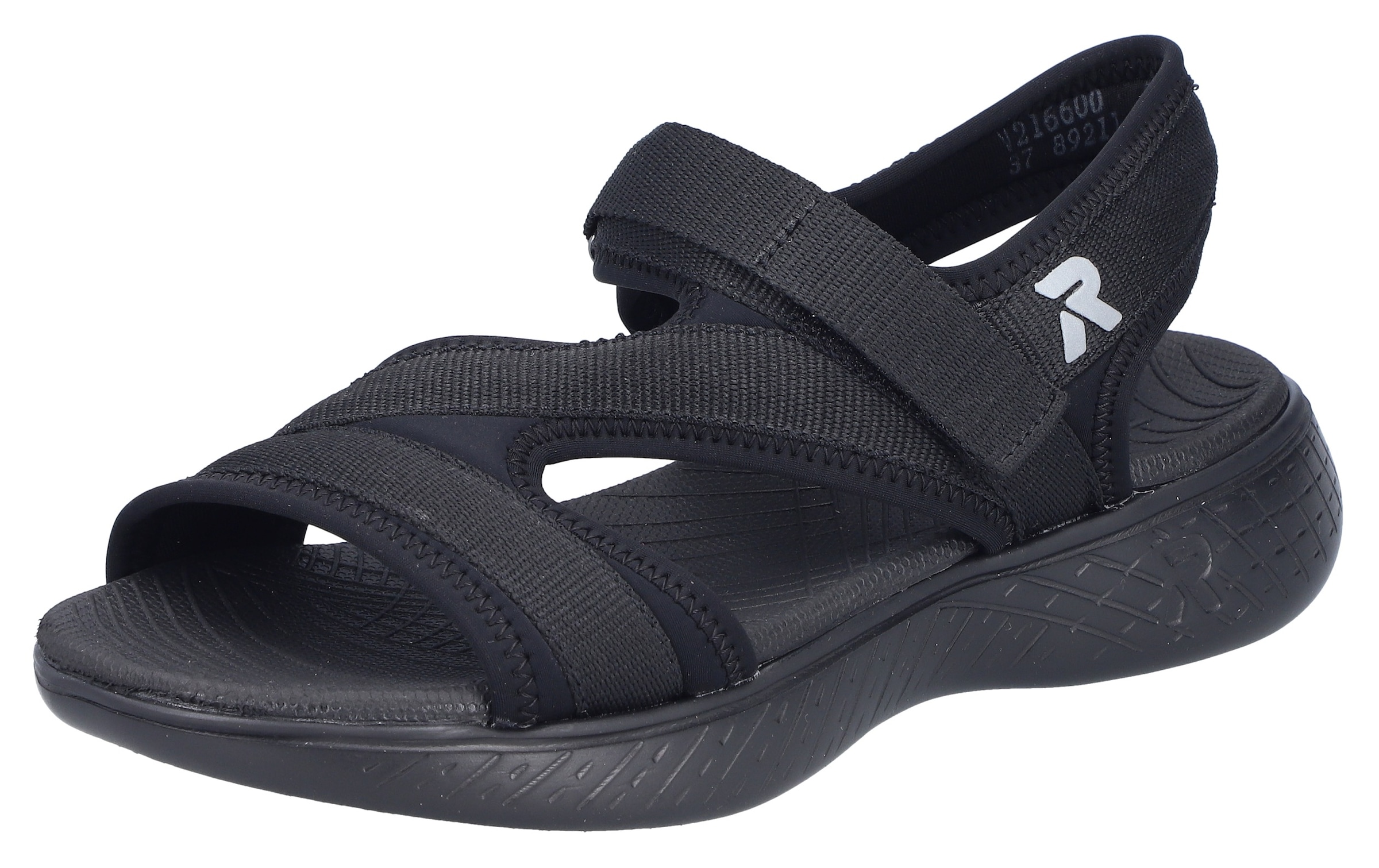 RIEKER Sport Sandale, Trekkingsandale, Outdoorsandale, Sommerschuh mit Klet günstig online kaufen