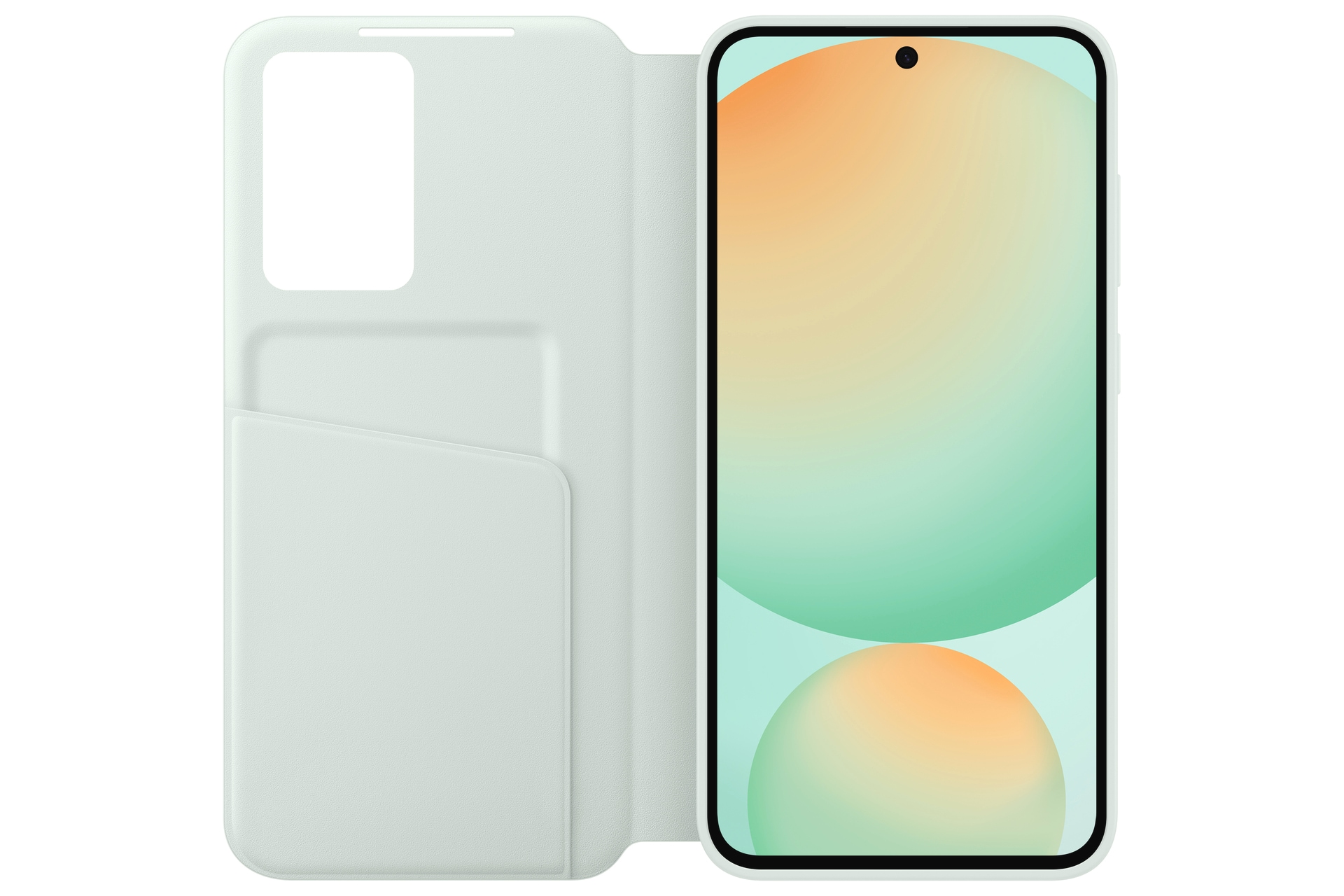 Samsung Handyhülle »Smart View Wallet Case für Samsung Galaxy S24 FE«, Backcover, Schutzhülle, Handyschutzhülle, Case, Schutzcase, stoßfest
