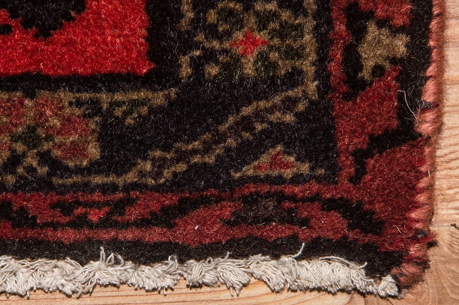 morgenland Wollteppich »Hamadan Teppich handgeknüpft rot«, rechteckig, handgeknüpft