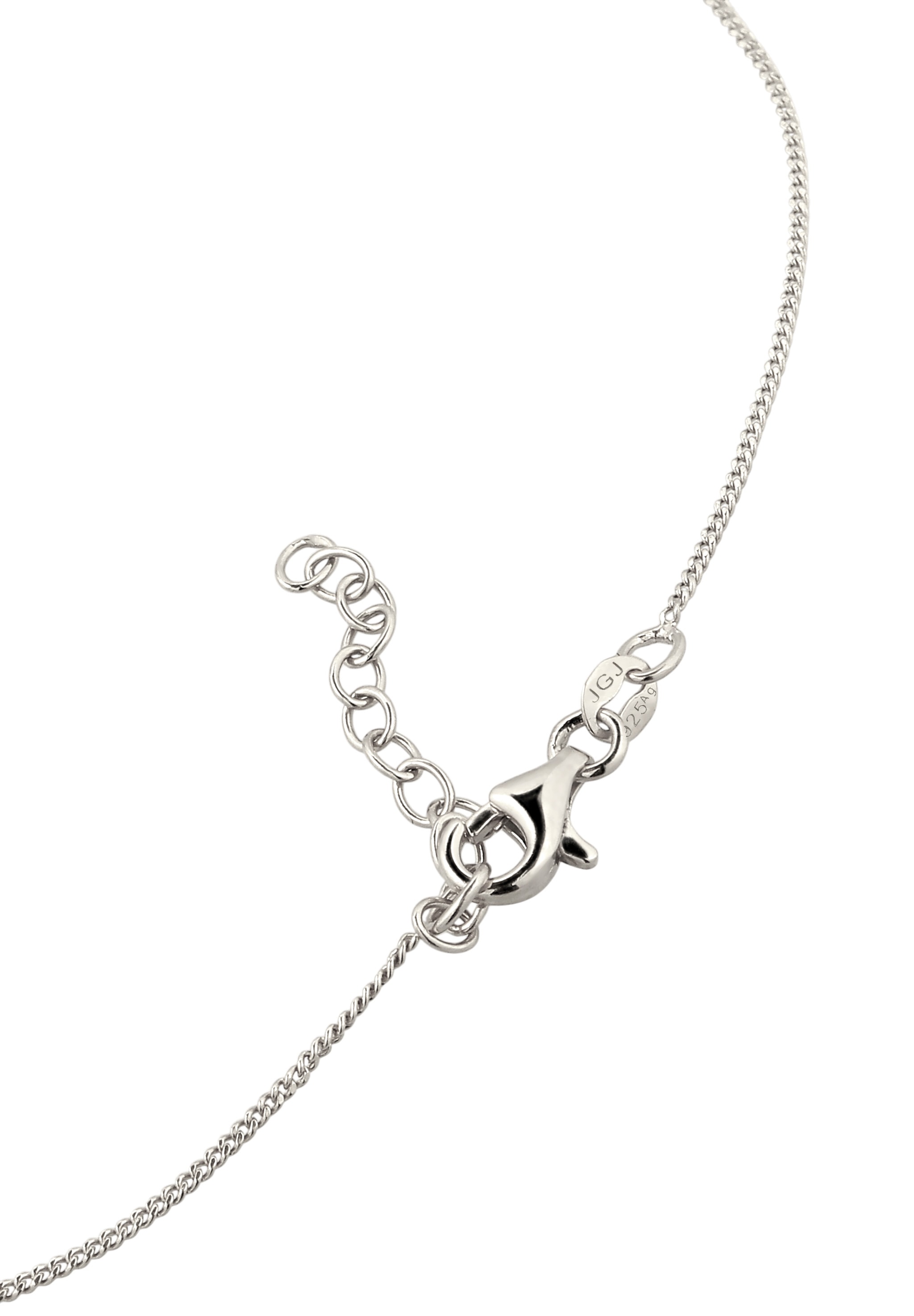 Elli Fußkette »Fußschmuck Fußkettchen Schriftzug Love 925 Sterling Silber«