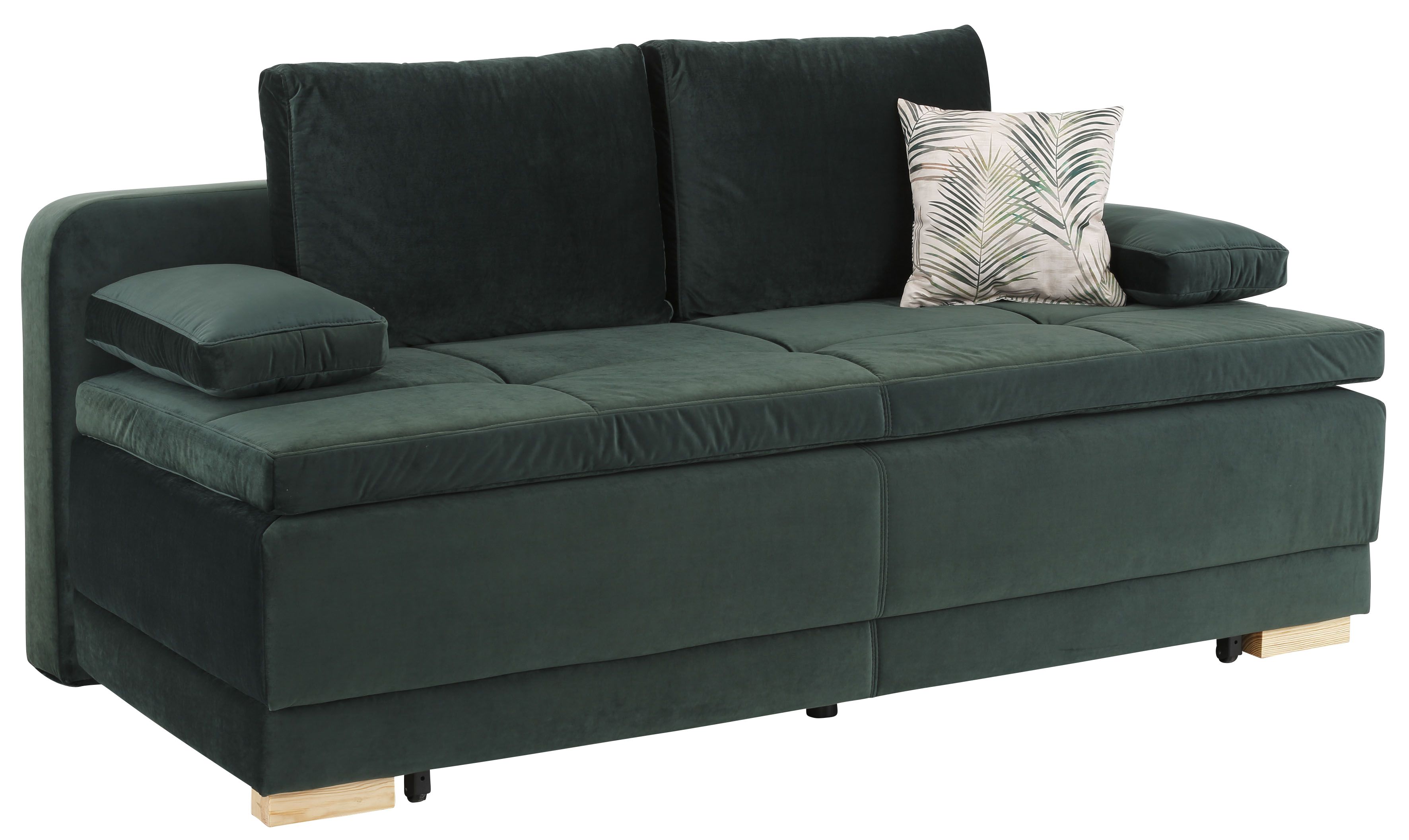 Thumbnail - OTTO home Schlafsofa "Berlin" Dauerschläfer mit Boxspringfederung, Bettfunktion und Bettkasten
