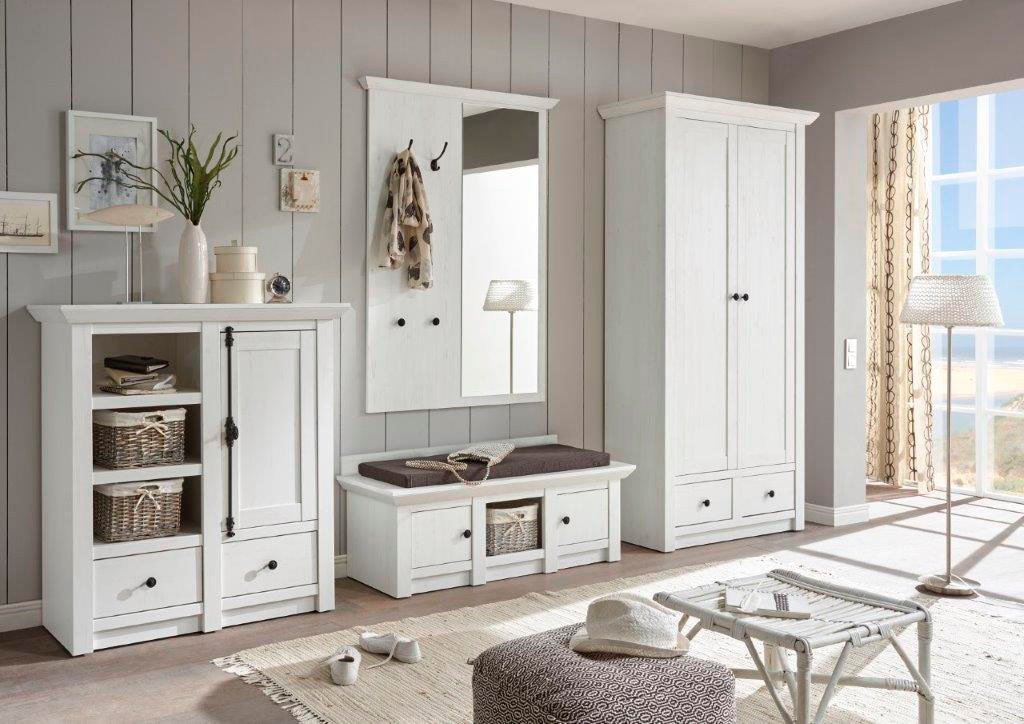 Home affaire Garderoben-Set "California, Komplettset im Landhausstil, moder günstig online kaufen
