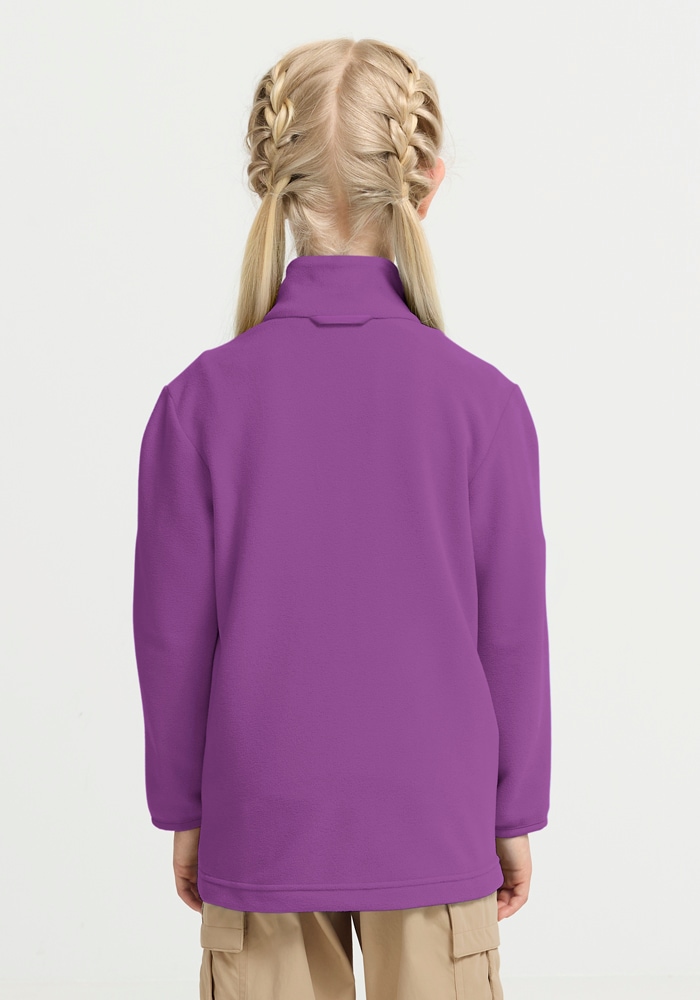 Jack Wolfskin Fleecejacke »TAUNUS 100 FZ K« Winddicht, atmungsaktiv, Übergangsjacke