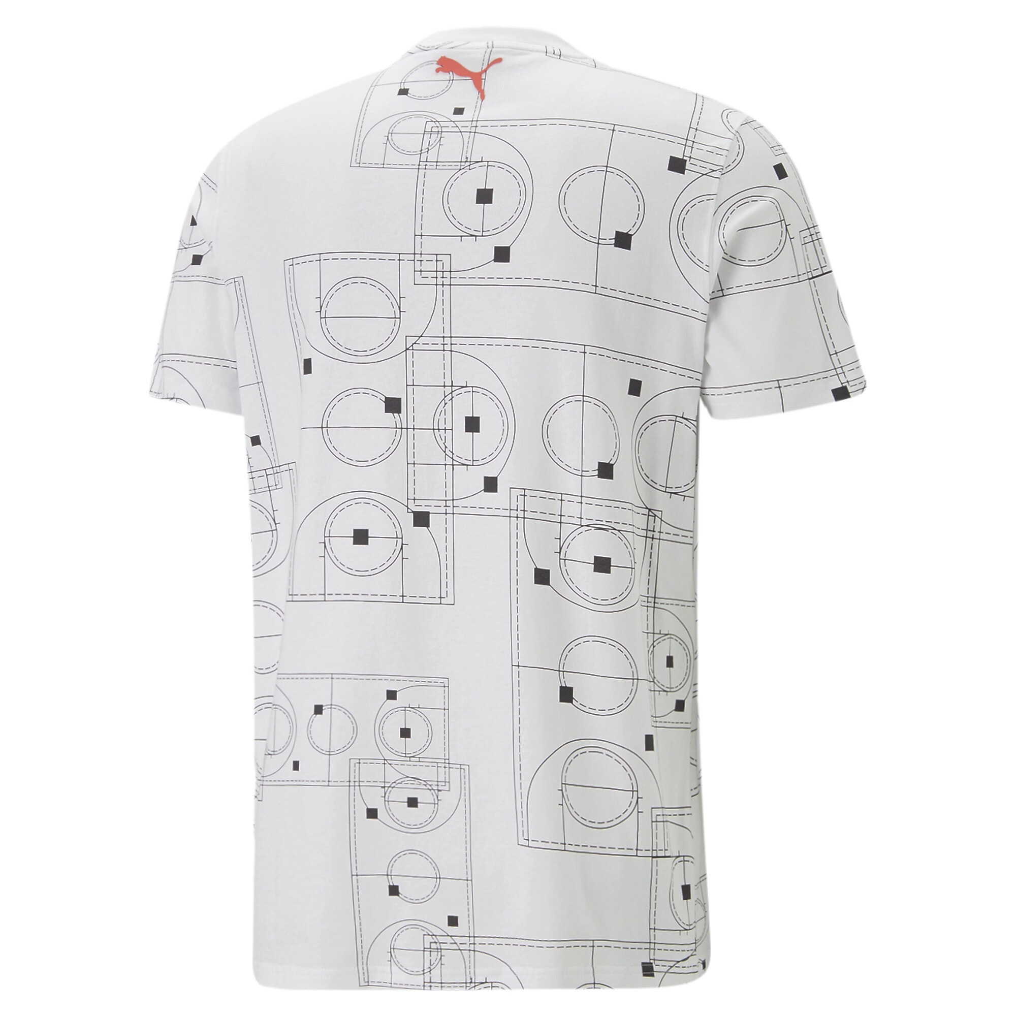 PUMA Trainingsshirt »Clear Out Basketball-T-Shirt Herren«