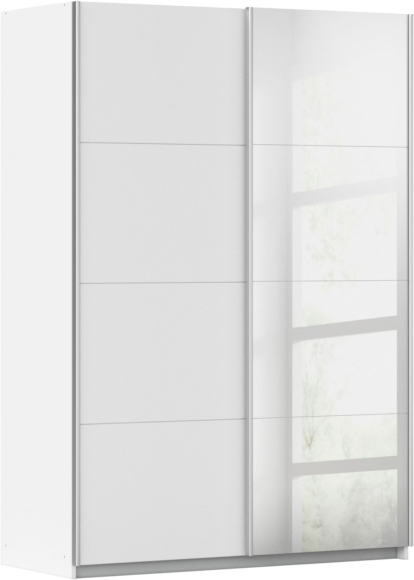 rauch Schwebetürenschrank "Kleiderschrank Schrank KinderzimmerSUBITO" Dekor- & Spiegelelemente B 136 & 181 - Höhe 197 cm - MADE IN GERMANY