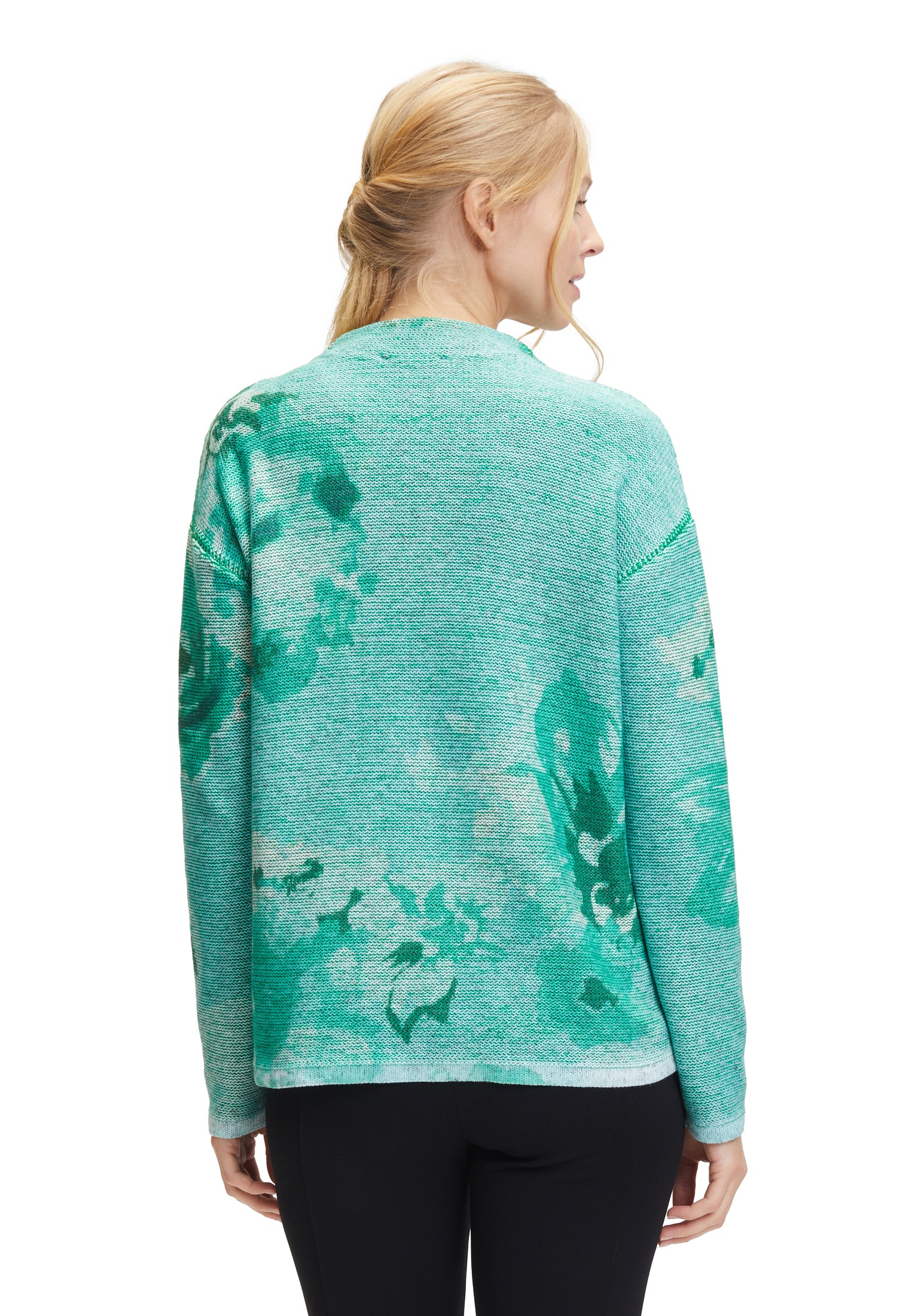 Betty Barclay Strickpullover »Betty Barclay Strickpullover mit Blumenprint«, (1 tlg.), Druck