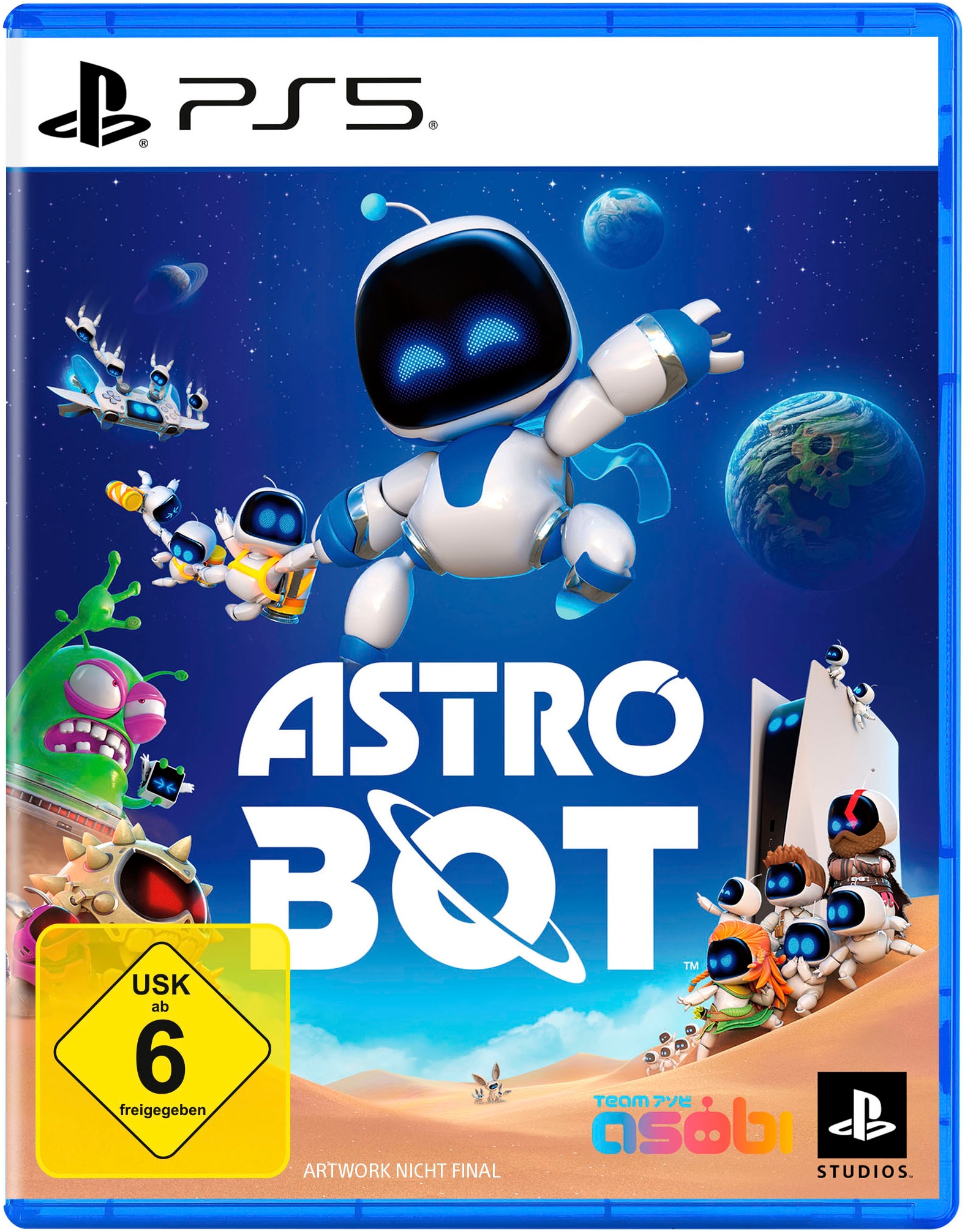 PLAYSTATION 5 Spielesoftware "Astro Bot", PlayStation 5, transparent, Spielesoftware