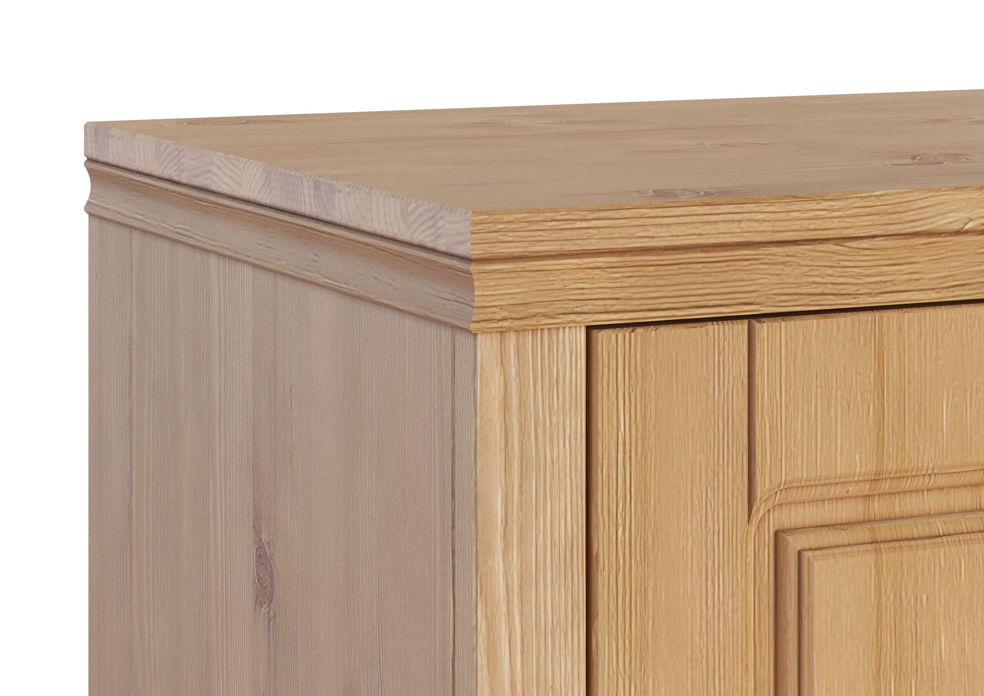 Home affaire Garderobenschrank »Gotland, Drehtürenschrank, Garderobe«, aus massiver Kiefer, FSC®-zertifiziert, Höhe 193 cm