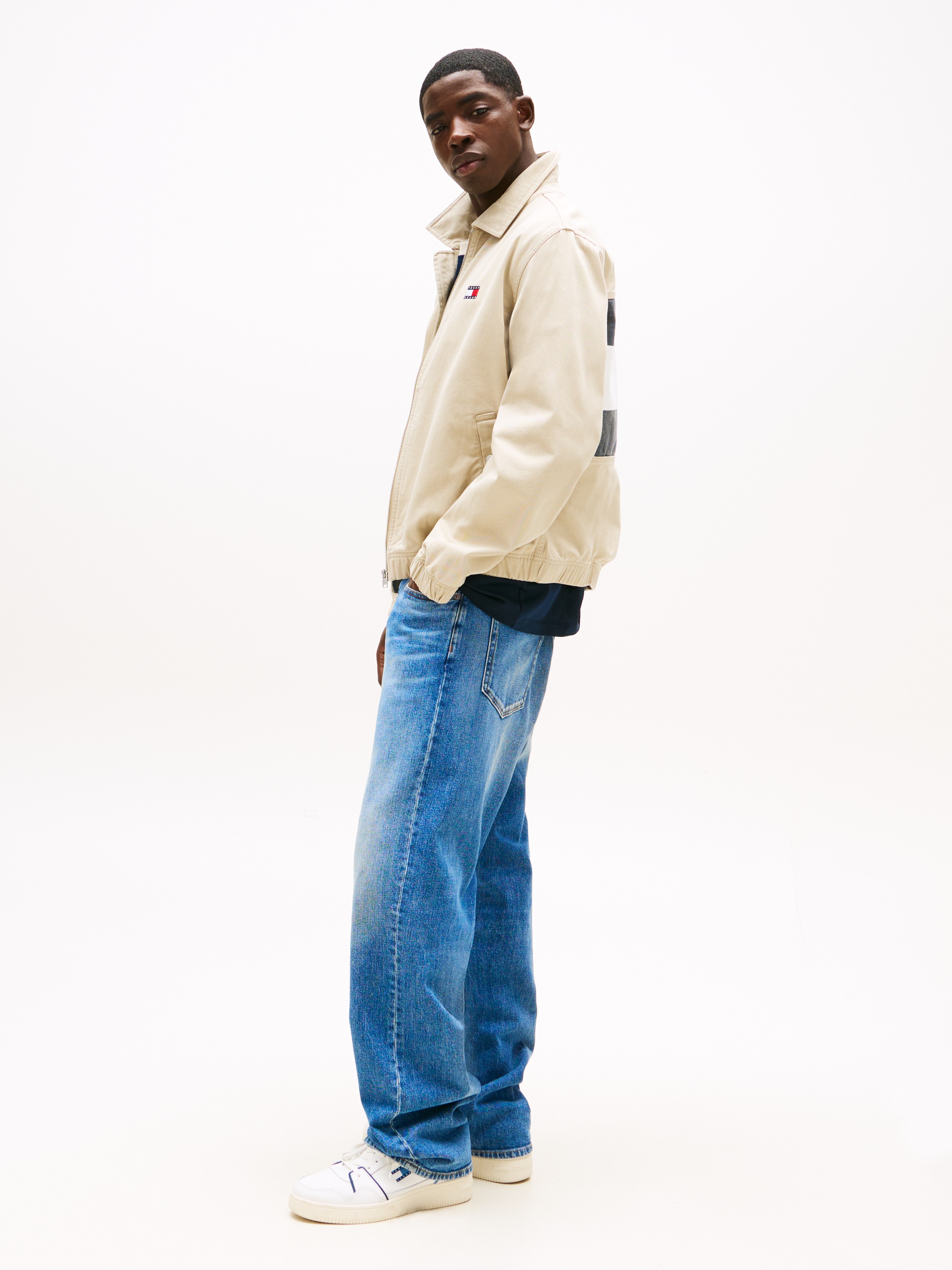 Tommy Jeans Loose-fit-Jeans »Jamie Loose Straight«, in blauer Waschung