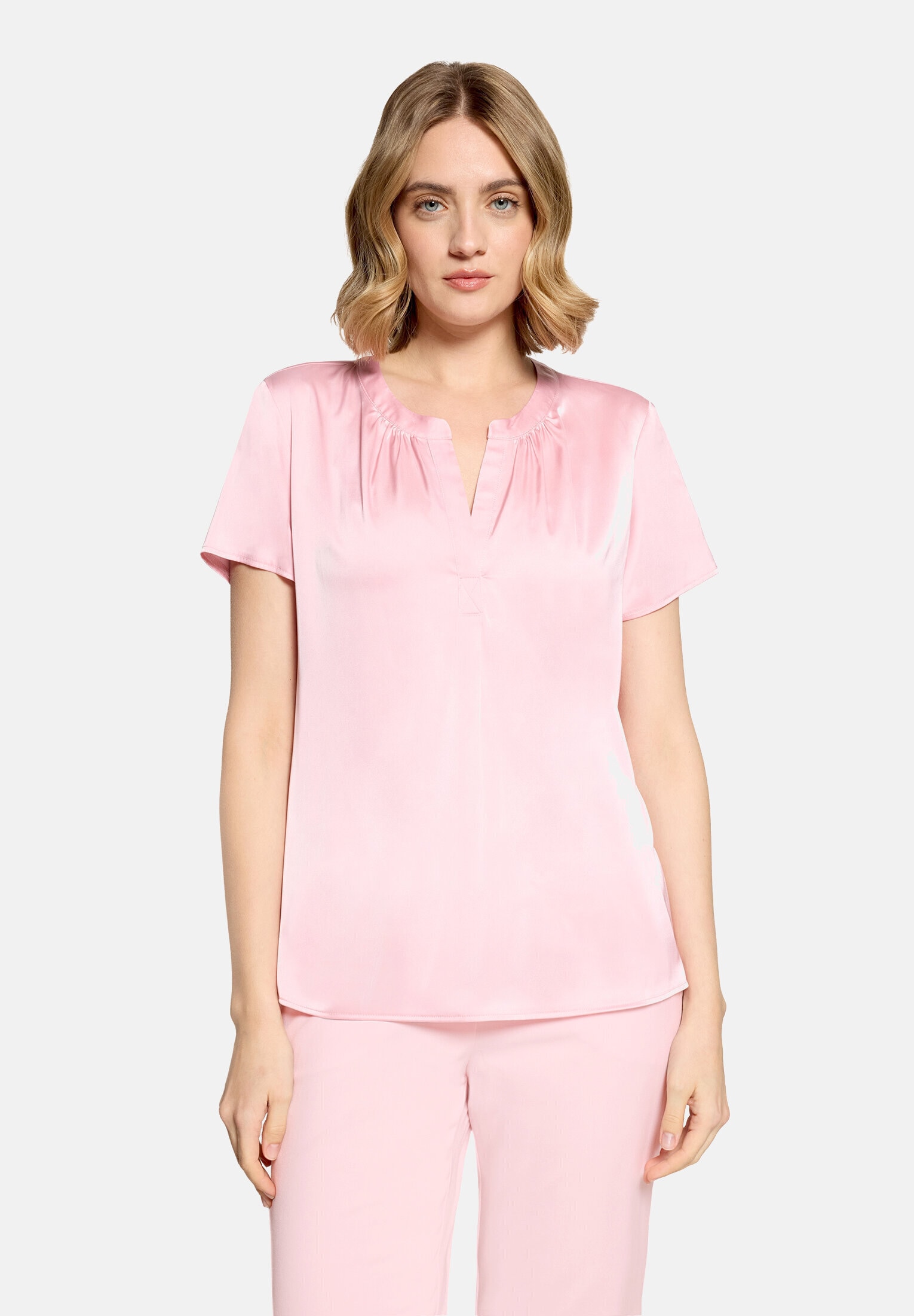 Betty Barclay Satinbluse »Damen kurzarm«