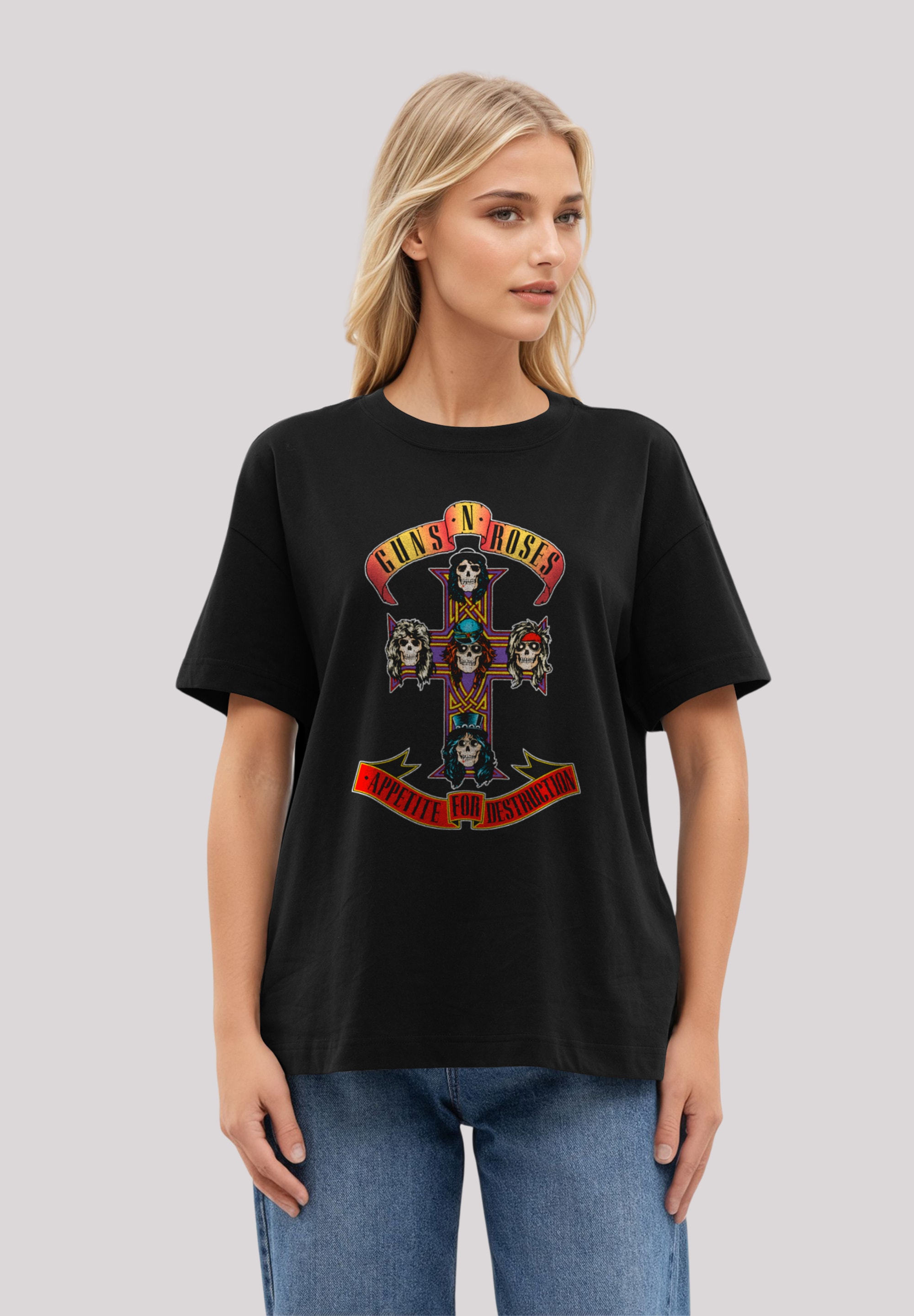 F4NT4STIC T-Shirt "Guns n Roses Appetite For Destruction", Premium Qualität günstig online kaufen