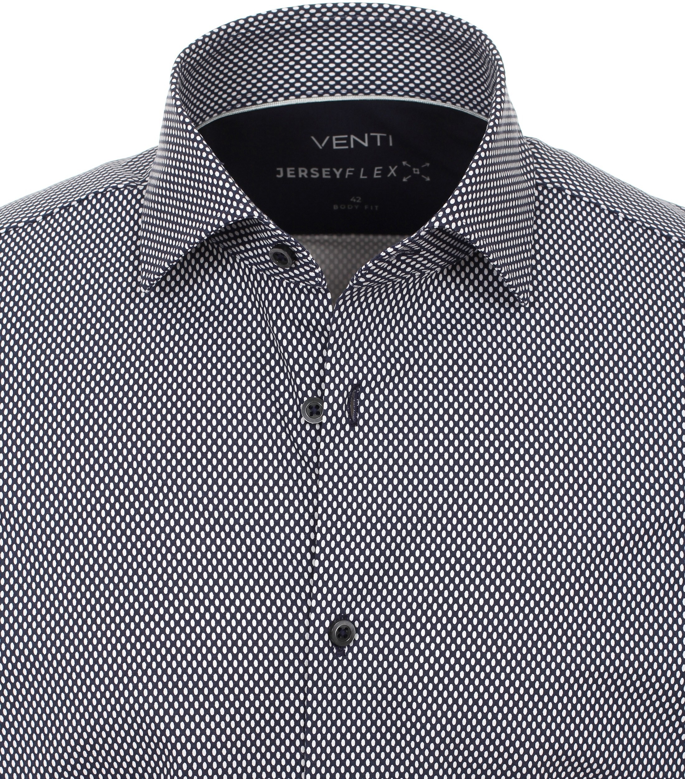 VENTI Businesshemd »VENTI Businesshemd Jerseyflex Print«
