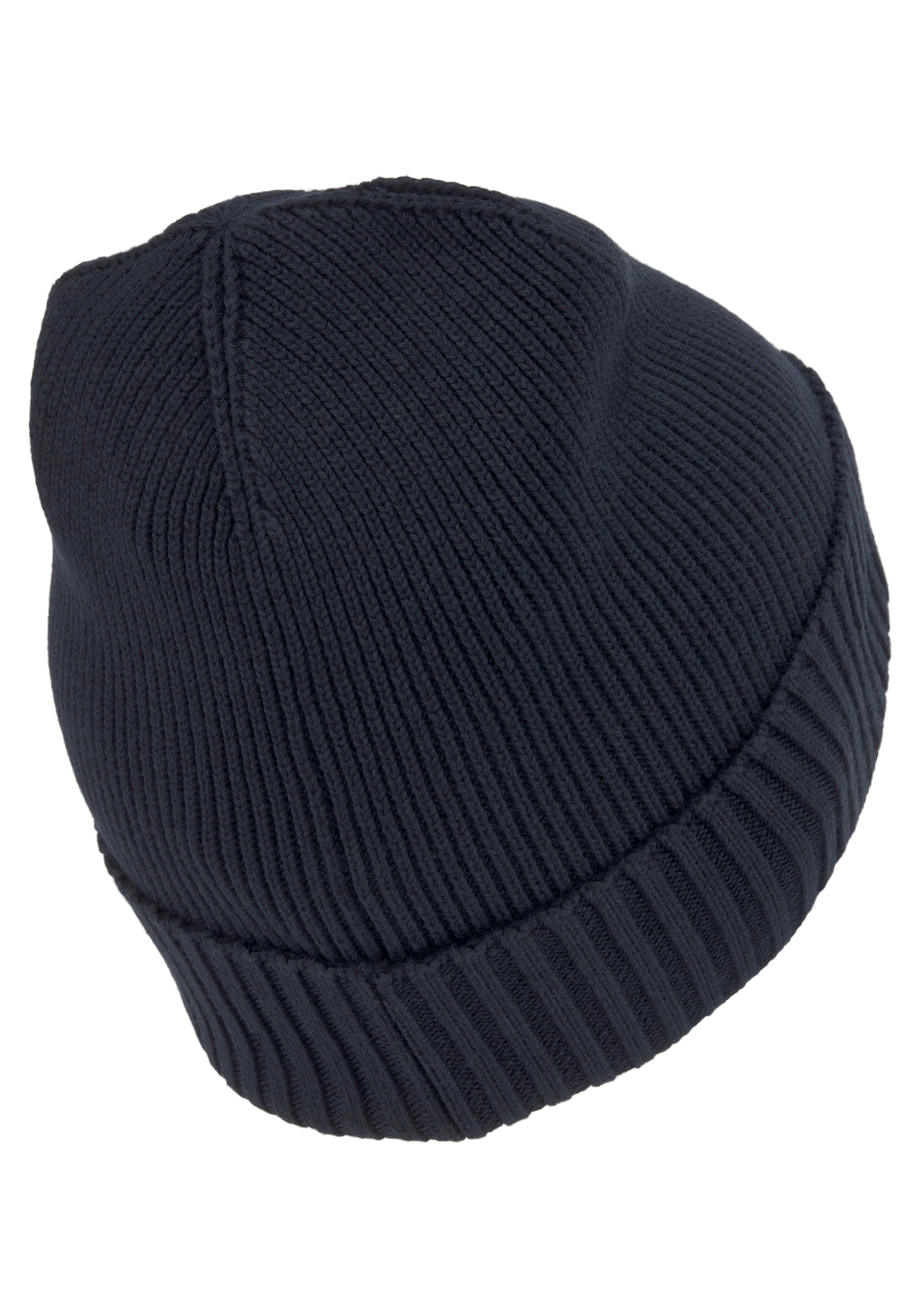 BOSS GREEN Beanie »Asic_Beanie-X«, aus Rippenstrick