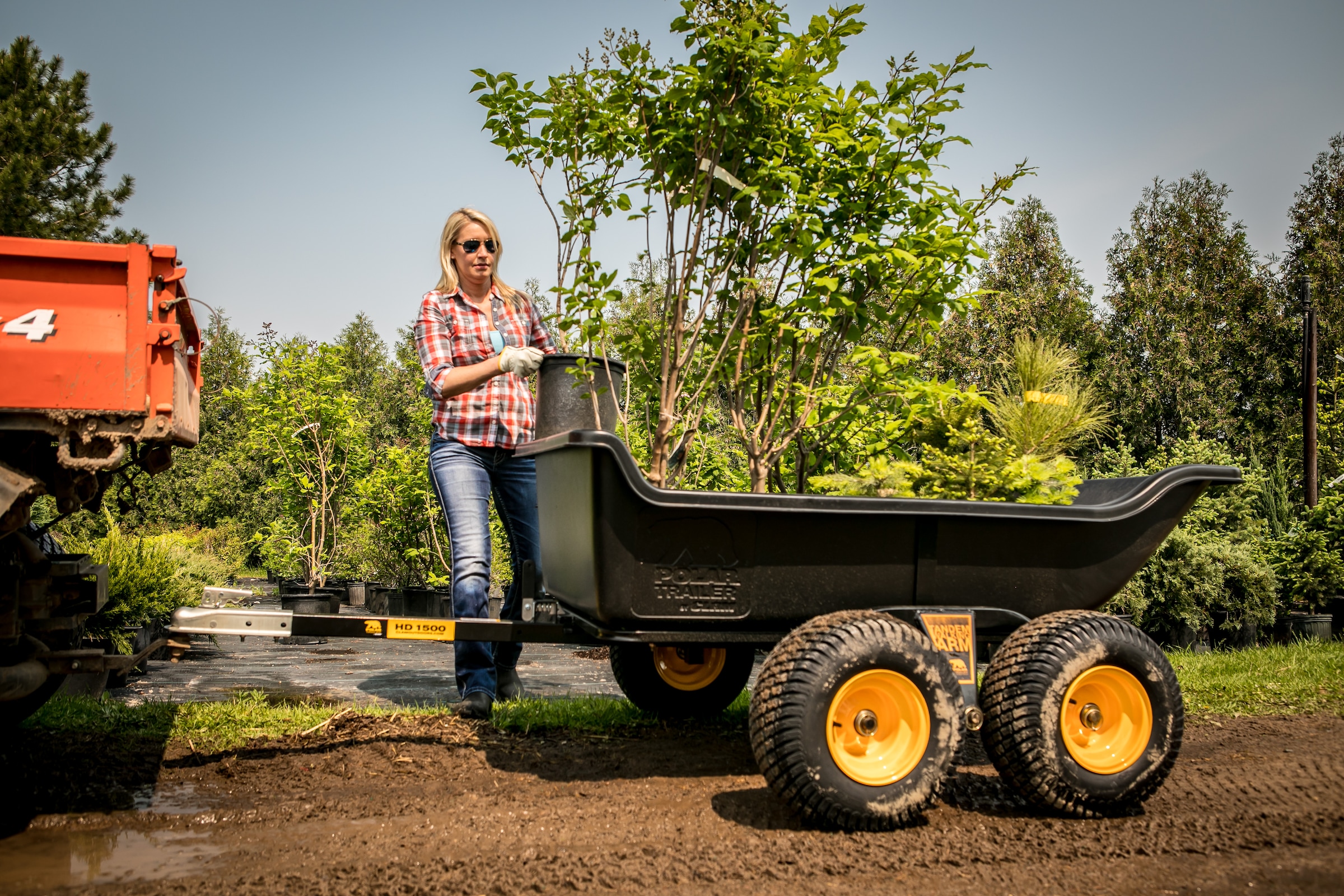 50NRTH Anhänger »Polar TA1500« BxLxH: 137x249x79 cm, 623 L