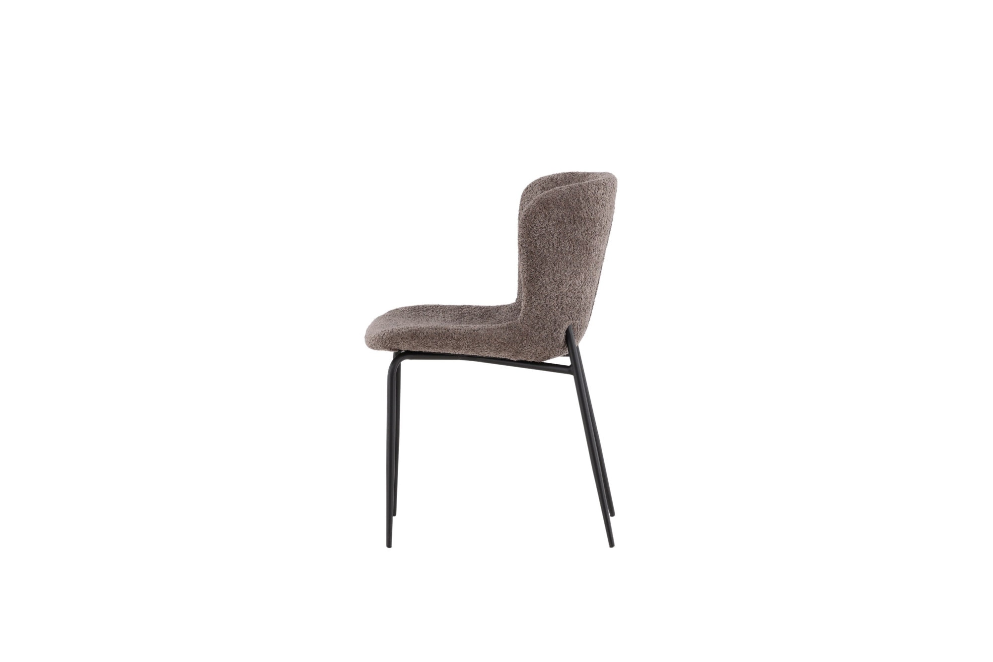 Venture Home Esszimmerstuhl »Modesto, 2er-Set Esszimmerstühle Bouclé, 150 kg belastbar« () 2 Stk.Polsterstuhl, Bouclé-Bezug, Stahlbeine, weich, einladend