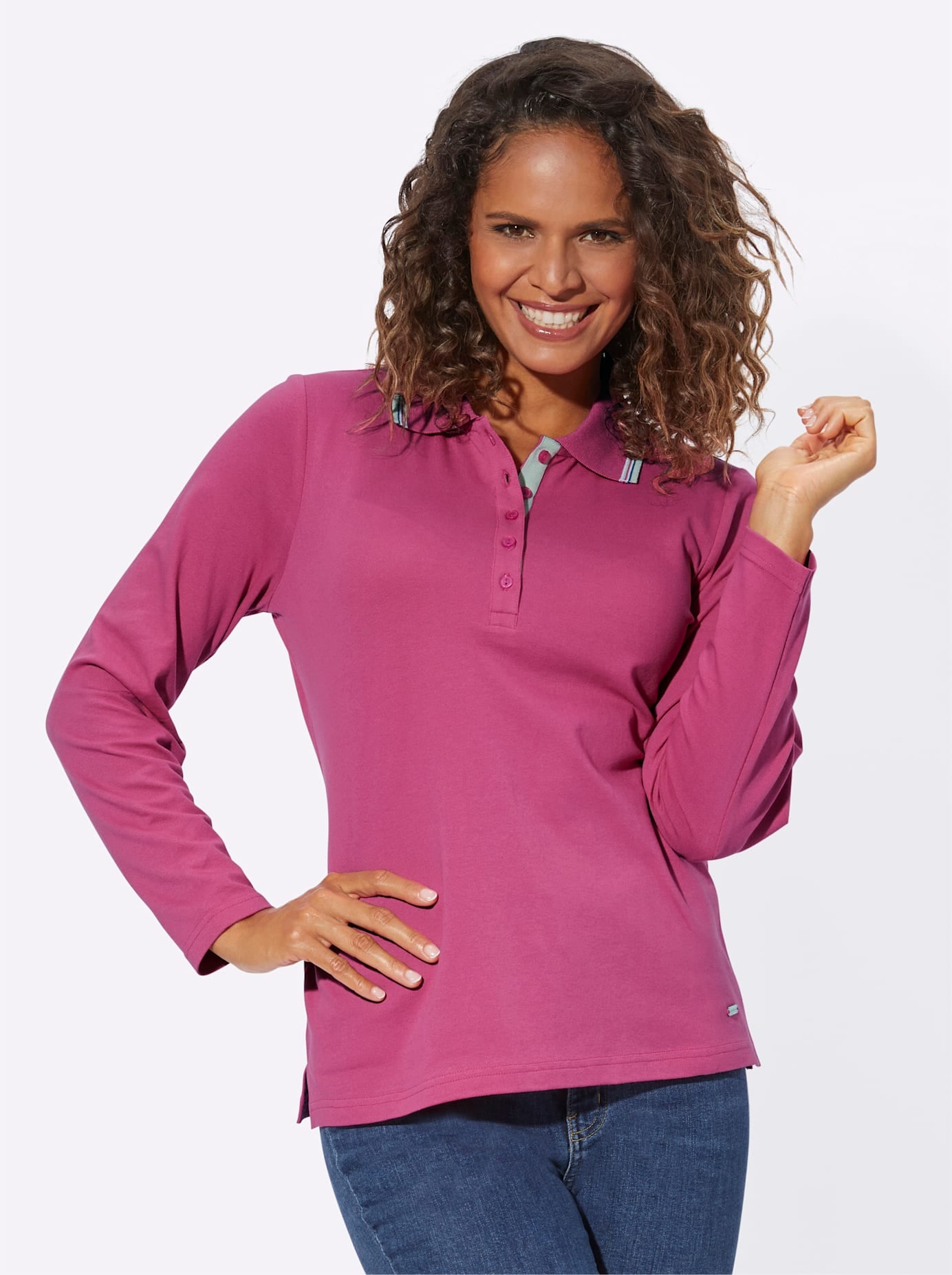 Casual Looks Poloshirt »Poloshirt«, (1 tlg.)