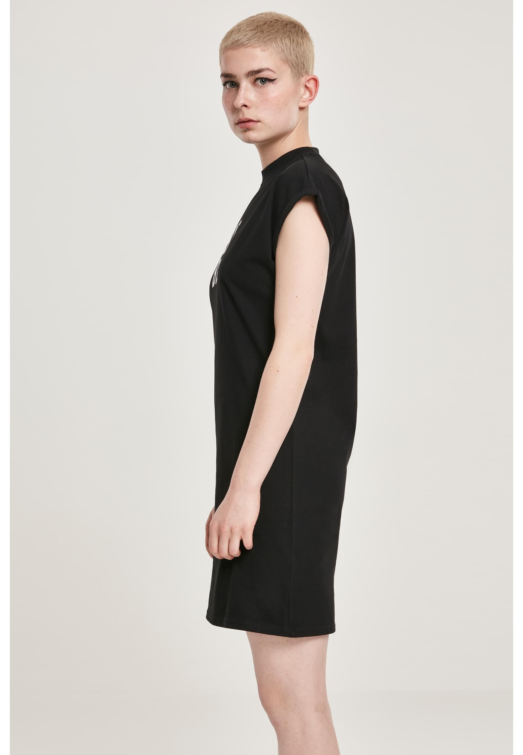 MisterTee Shirtkleid »MisterTee Damen Ladies Bye Boy Extended Shoulder Dress«, (1 tlg.)