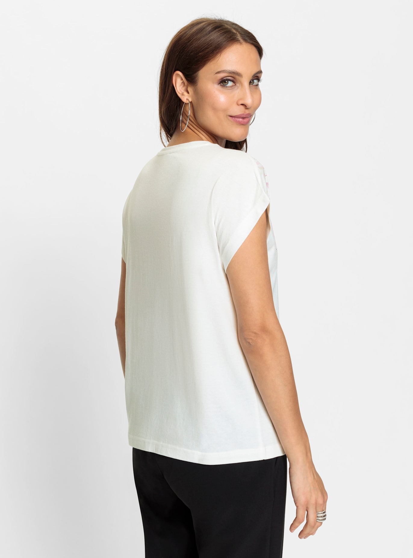 Lady Print-Shirt »Rundhals-Shirt«, (1 tlg.)