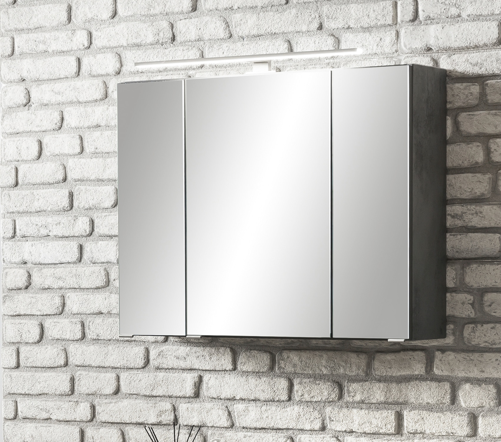 welltime Spiegelschrank »Windau«, 80 cm breit