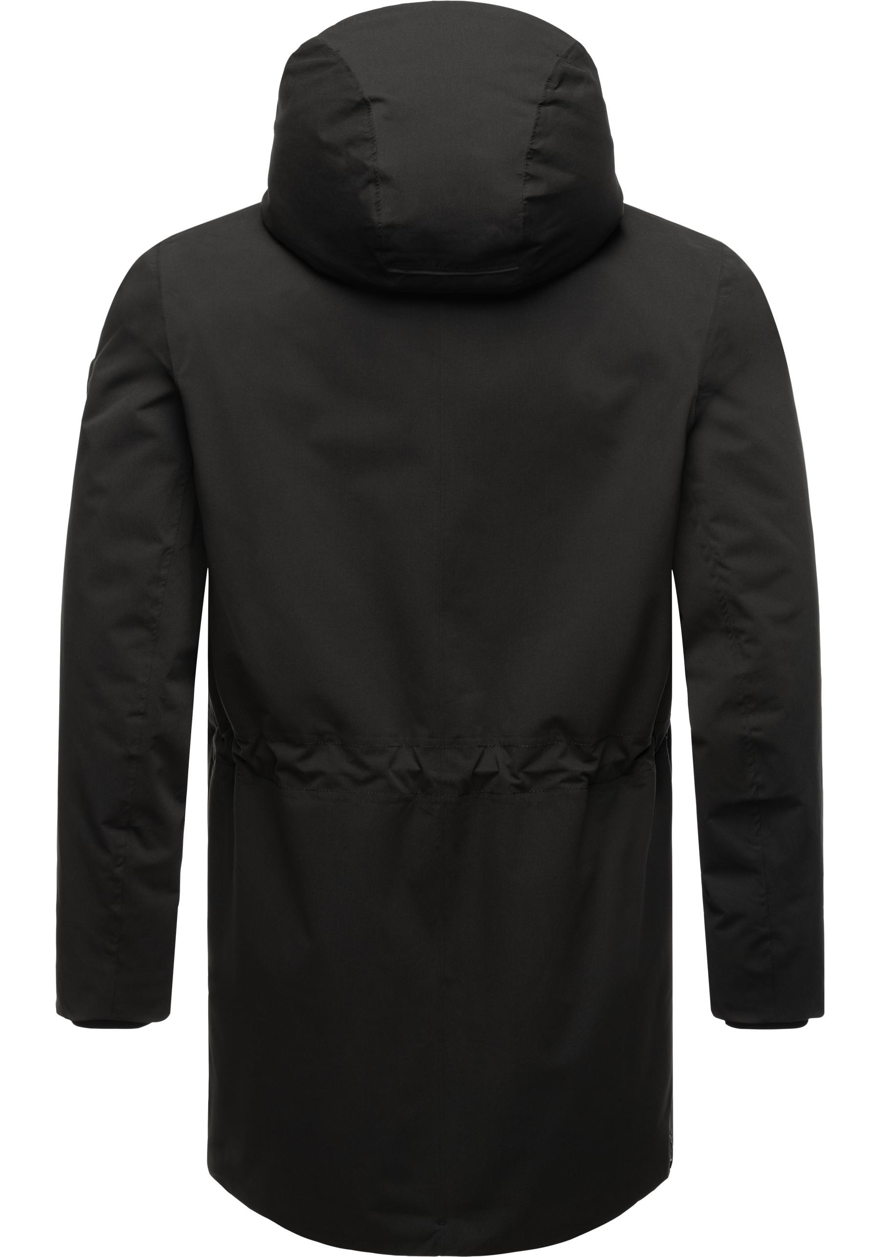 Ragwear Winterjacke »Frydo«, mit Kapuze, stylische Herren Outdoorjacke mit großer Kapuze