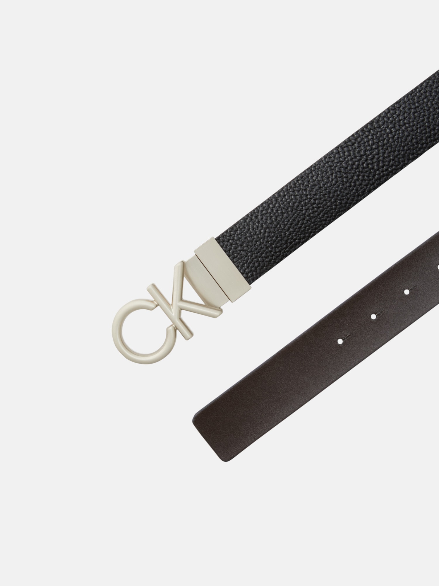 Calvin Klein Ledergürtel »CK HALLMARK LOGO 35MM ADJ/REV«