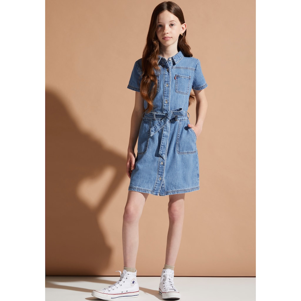 Levi's® Kids Jeanskleid »LVG ORGANIC UTILITY DRESS«