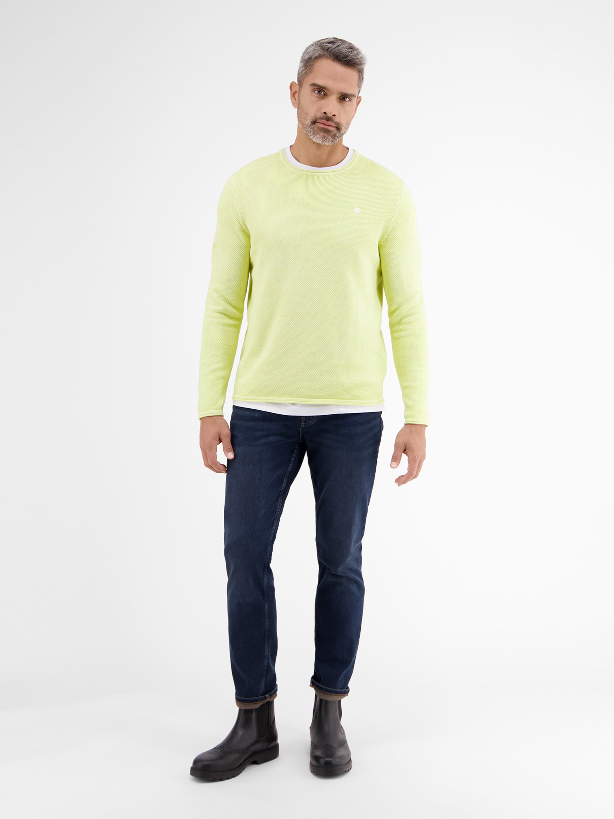 LERROS Strickpullover »LERROS Pullover in Strukturstrick«