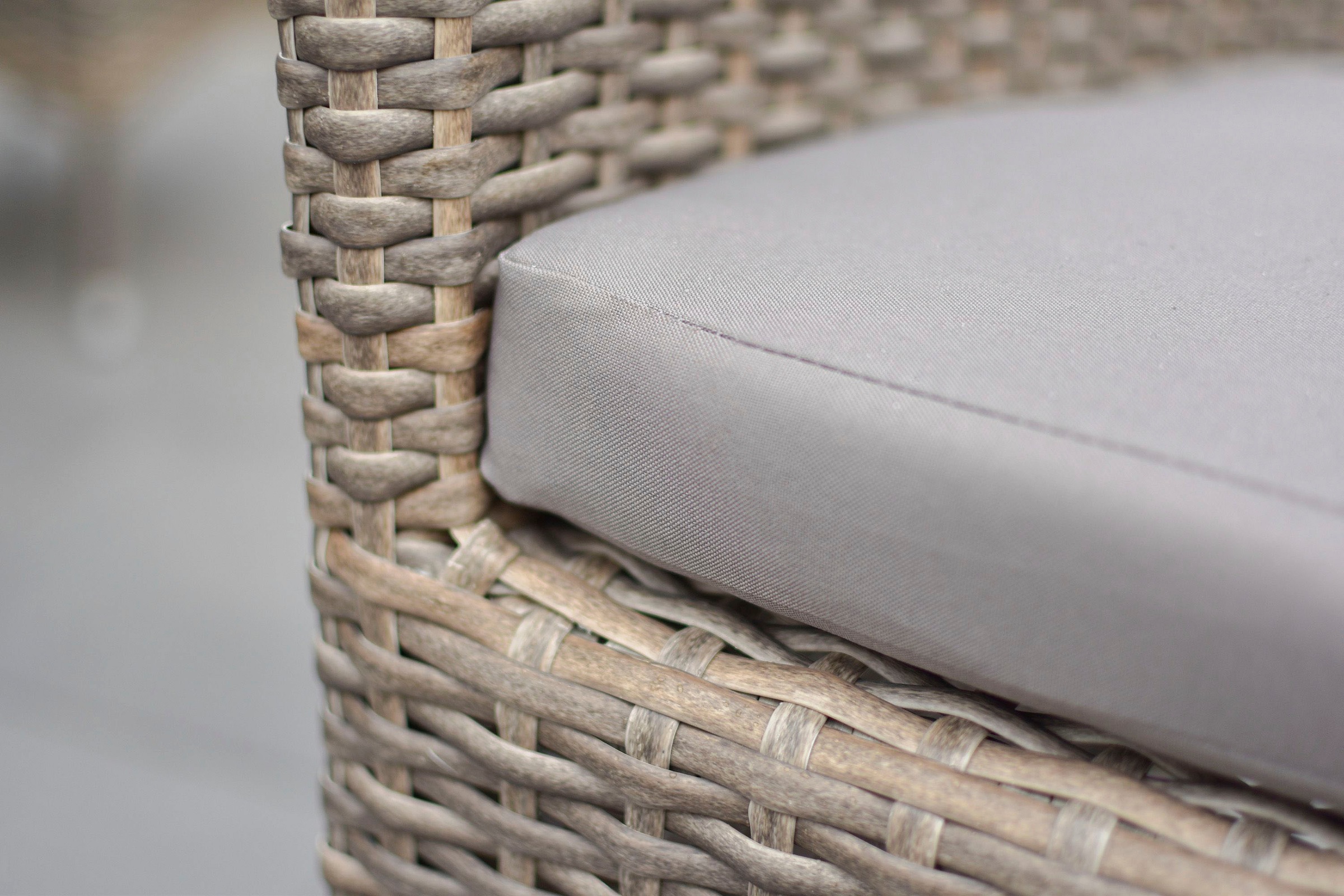 MERXX Garten-Essgruppe »Teneriffa« Set, 13 tlg. inkl. 6 Sessel, 6 Auflagen, 1 Tisch