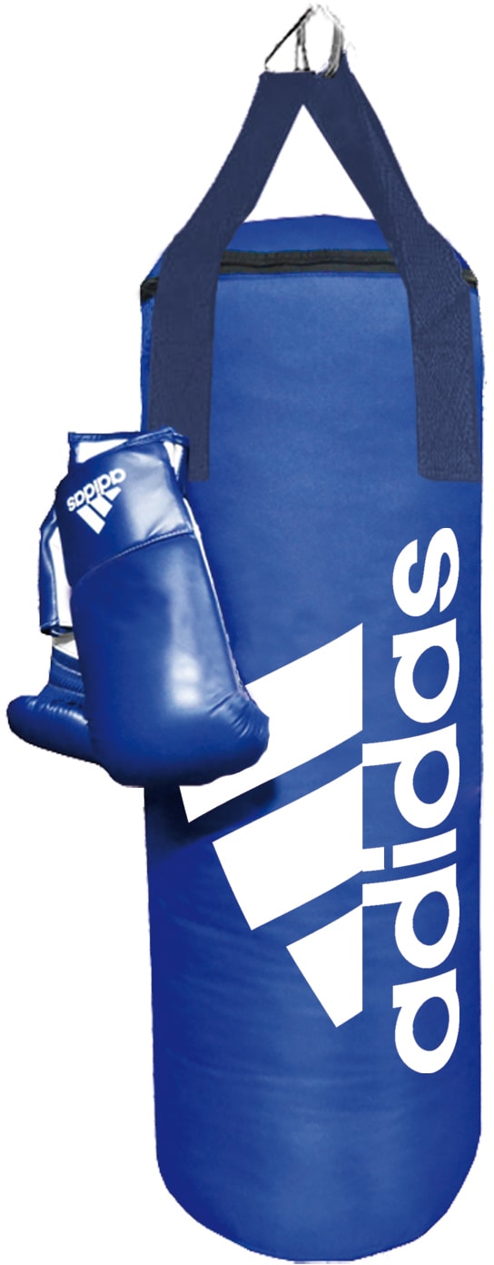 adidas Performance Boxsack »Blue Corner Boxing Kit«, (Set, 2 tlg., mit Boxhandschuhen)
