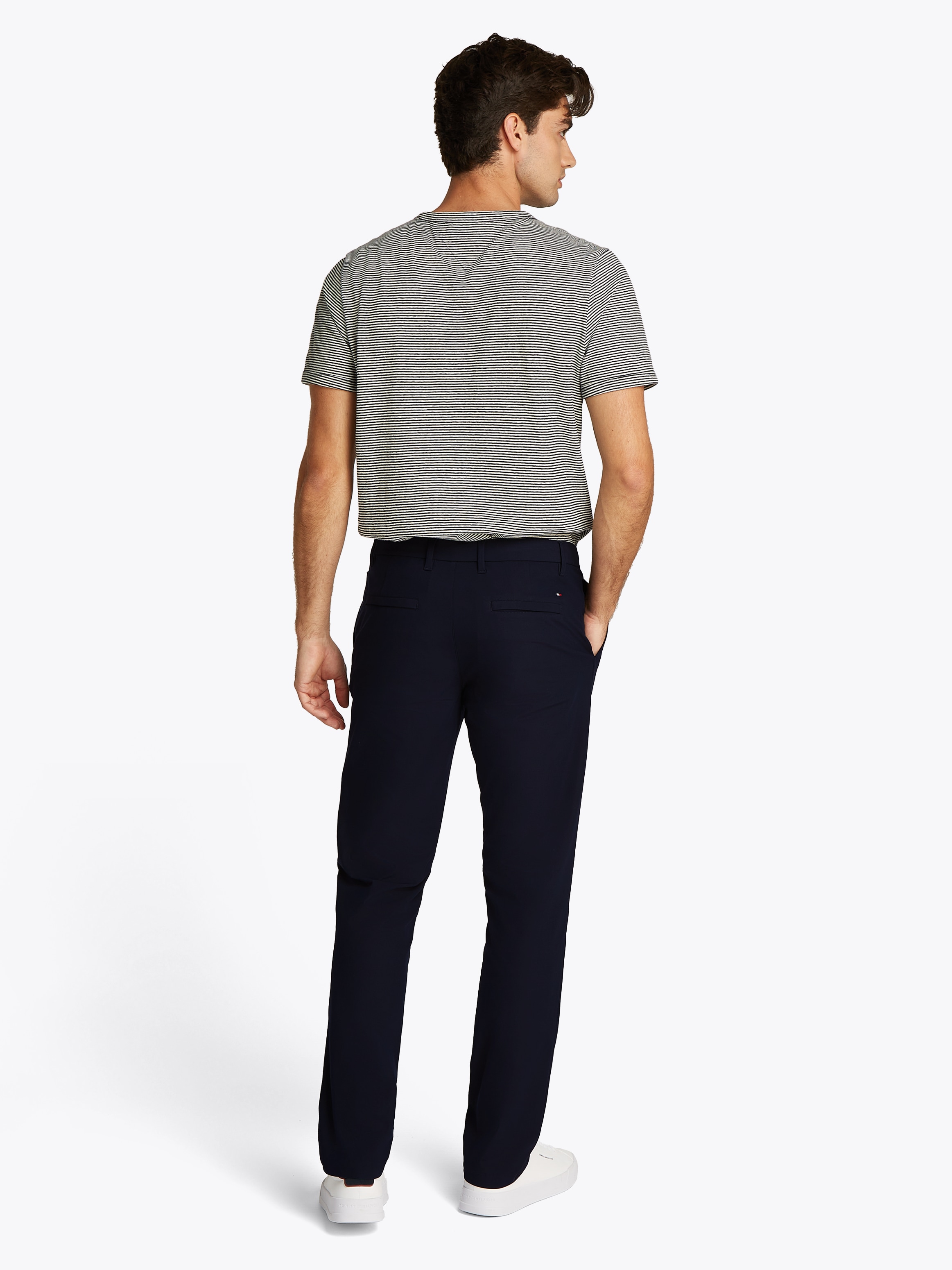 Tommy Hilfiger Chinohose »DENTON KNIT TECH«, Straight Fit, Baumwollstretch