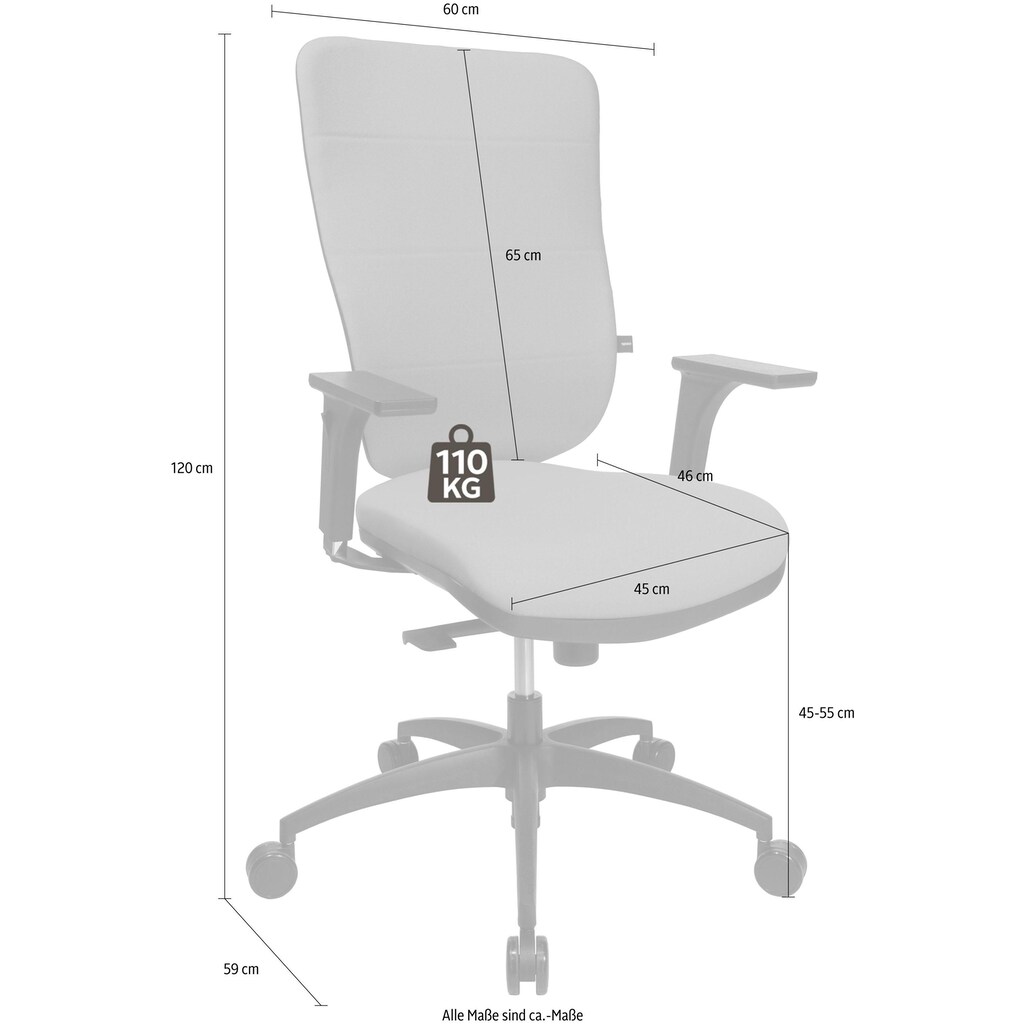 TOPSTAR Bürostuhl »Soft Pro 100«