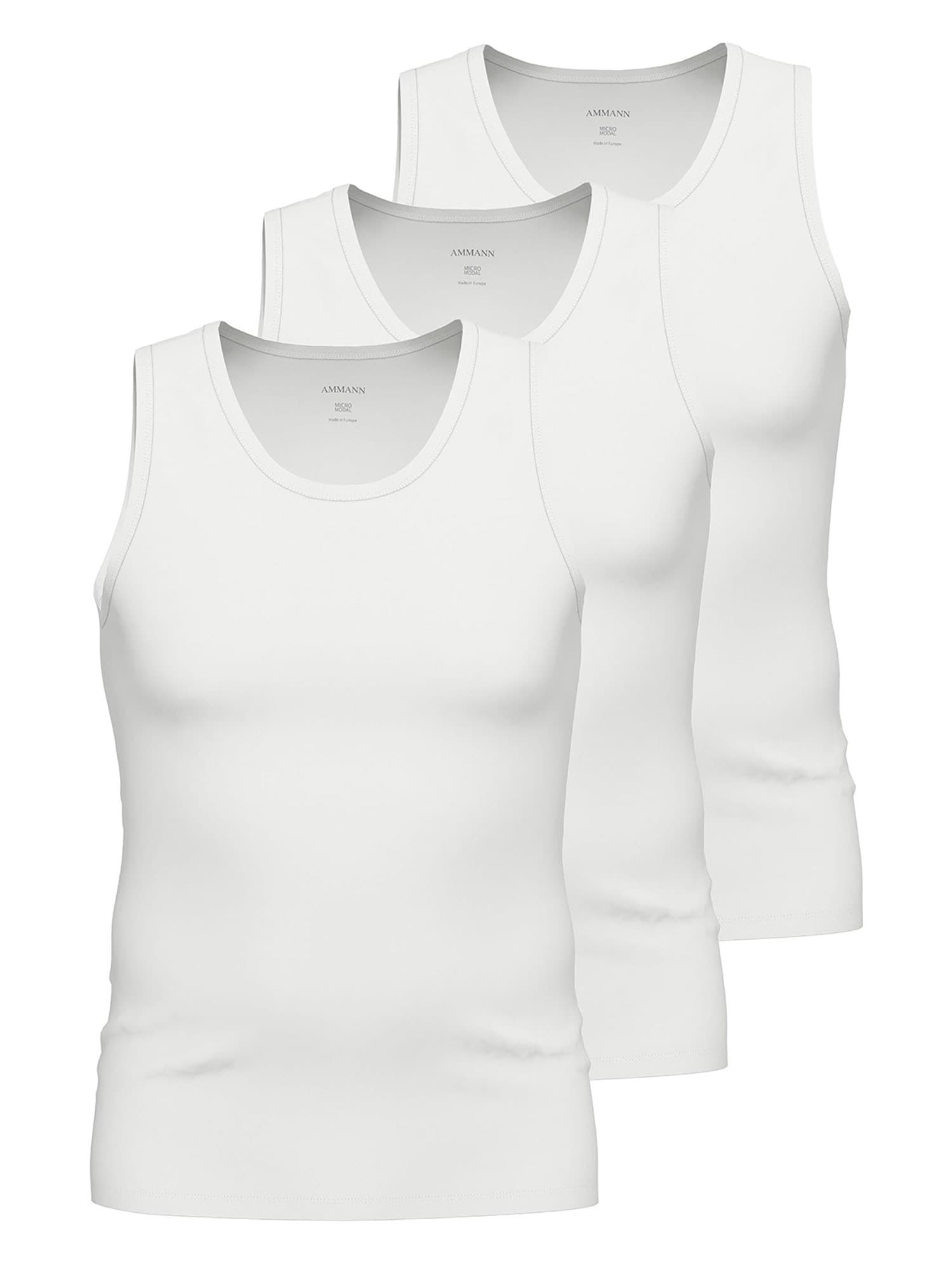 Ammann Achselhemd "3er Pack Athletic Shirt Day Modern / Micro Modal"
