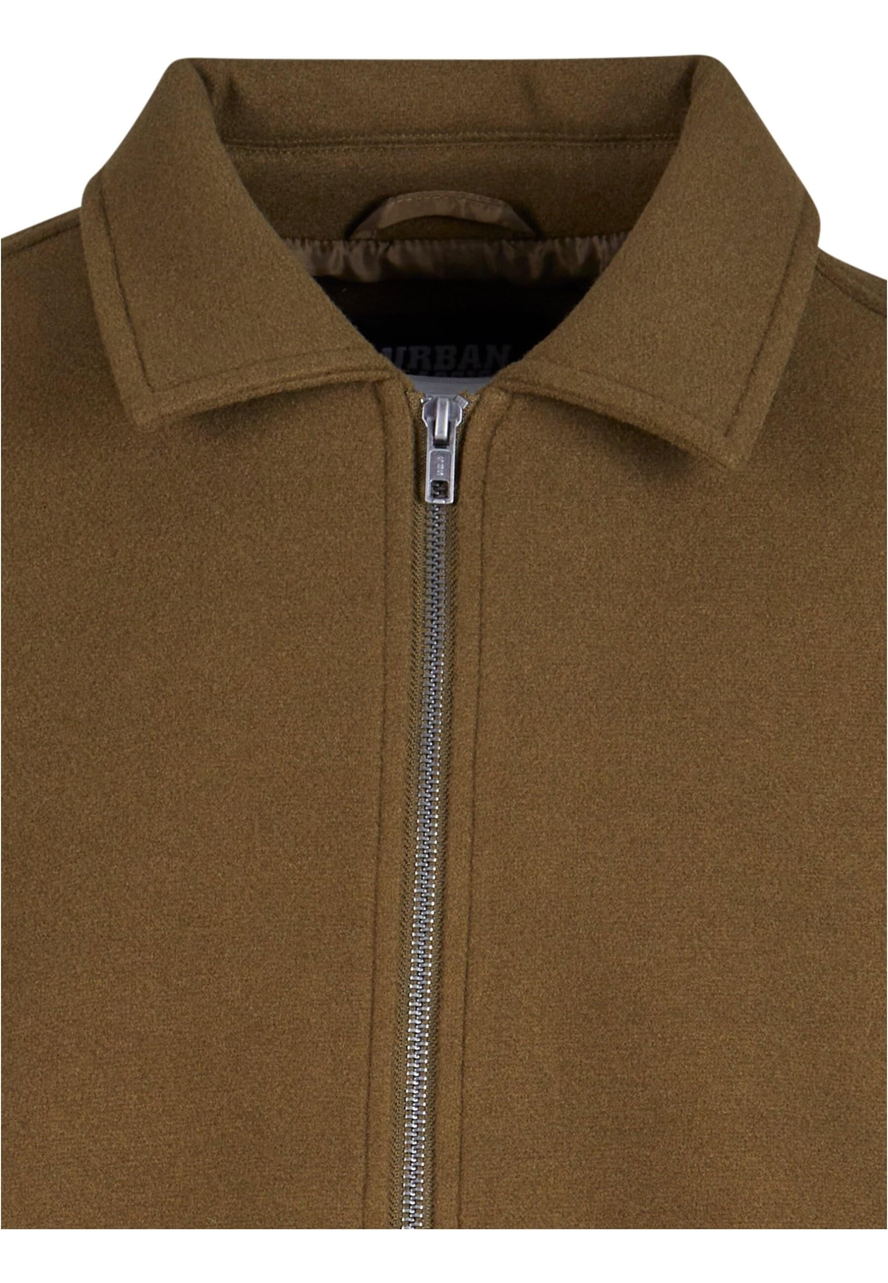 URBAN CLASSICS Allwetterjacke »Urban Classics Herren Basic Blouson Jacket« 1 Stk. tlg. ohne Kapuze