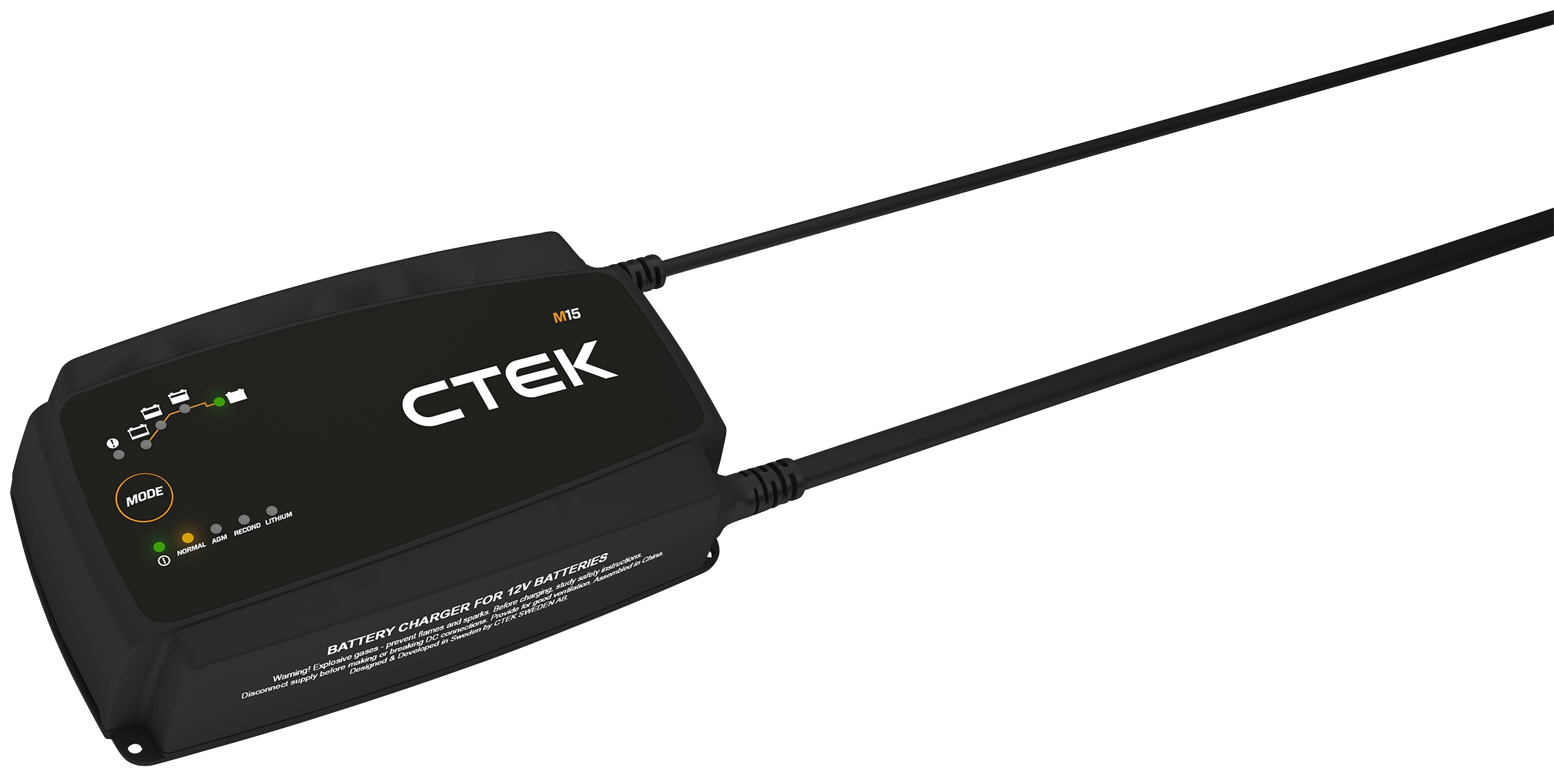 CTEK Batterie-Ladegerät »M15«, Vollautomatisch und einfach zu bedienen