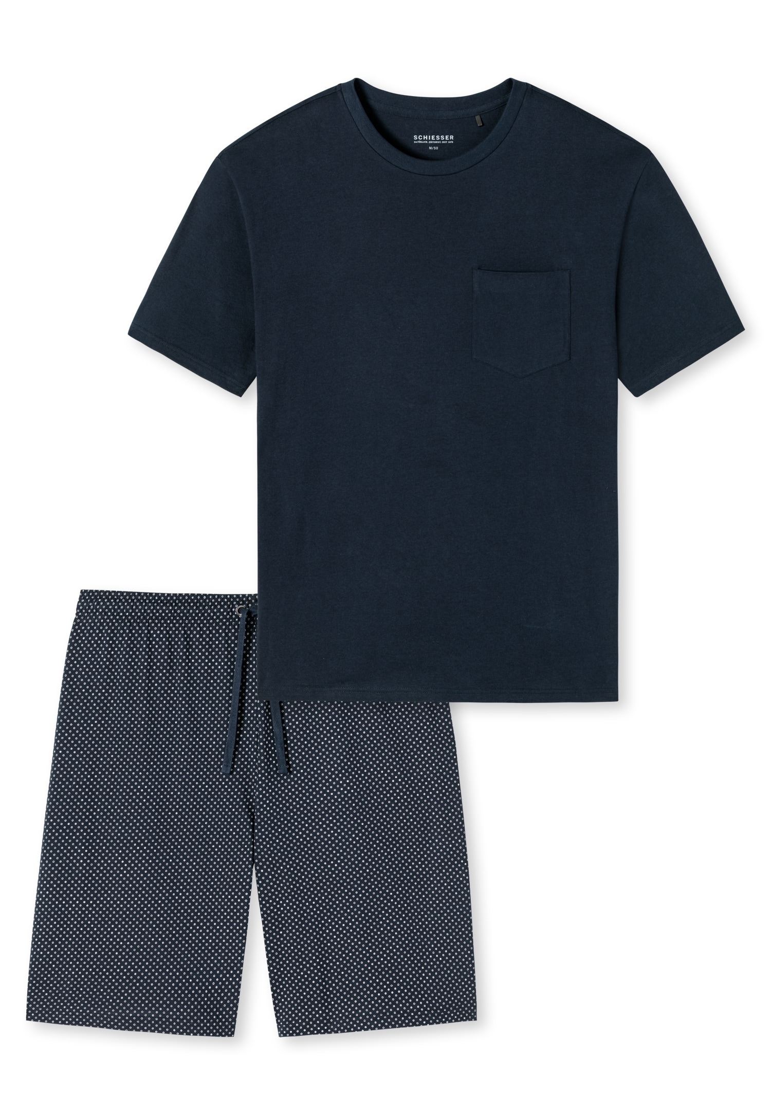 Schiesser Shorty »"selected! premium inspiration"«, (2 tlg.), mit rundem Halsausschnitt