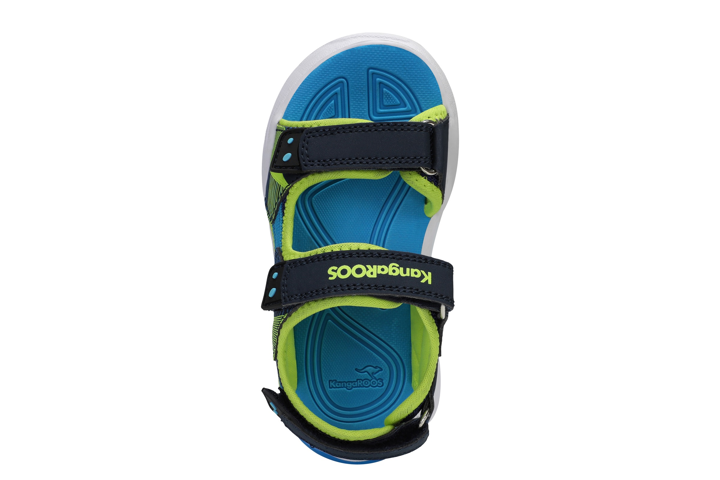 KangaROOS Sandale »K-SLS Ruffy«, mit Blinkfunktion