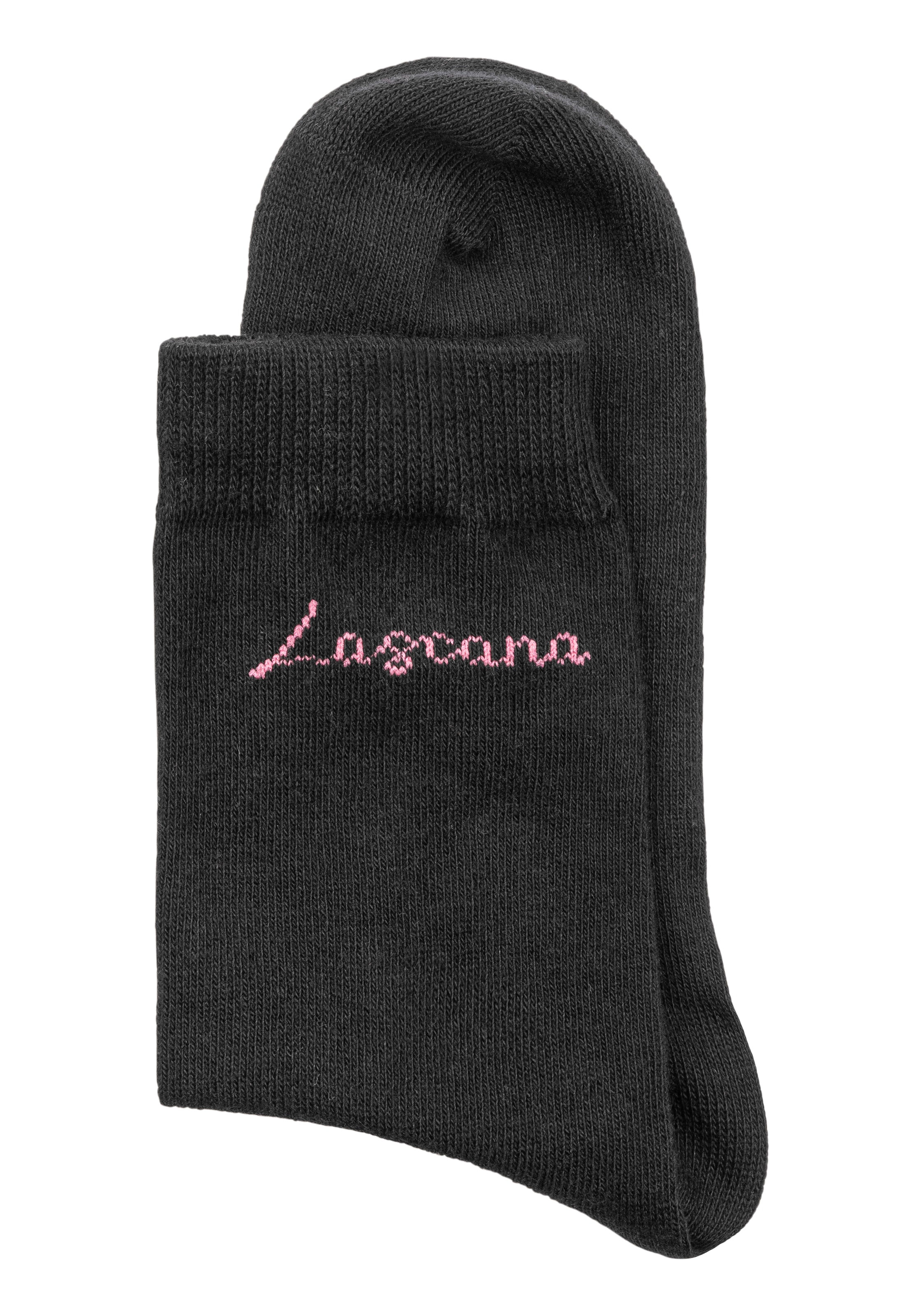LASCANA Kojinės (Box 4 poros) in ansprechender Dėžutė