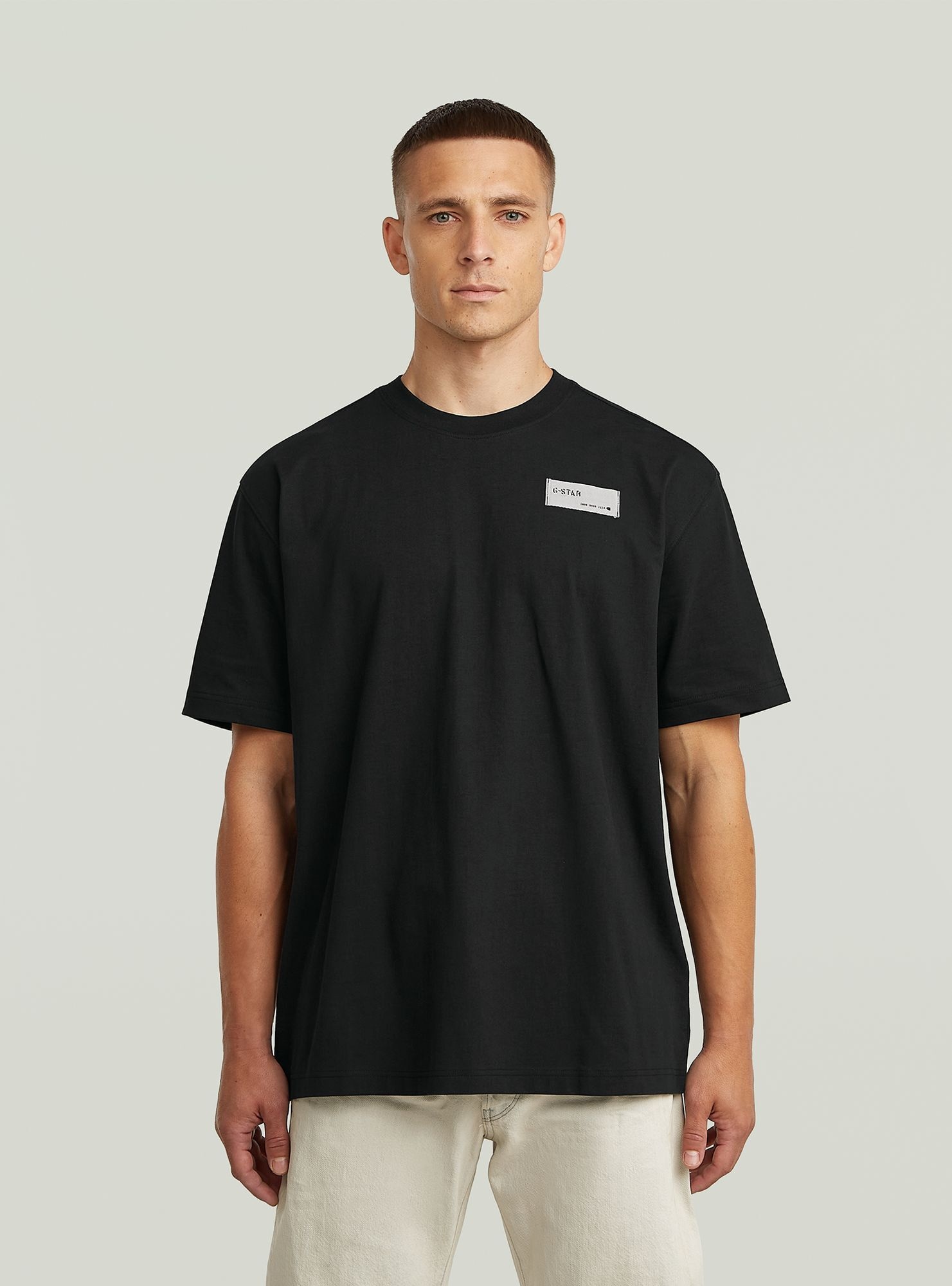 G-STAR T-Shirt "HB Badge Relaxed T-Shirt" günstig online kaufen