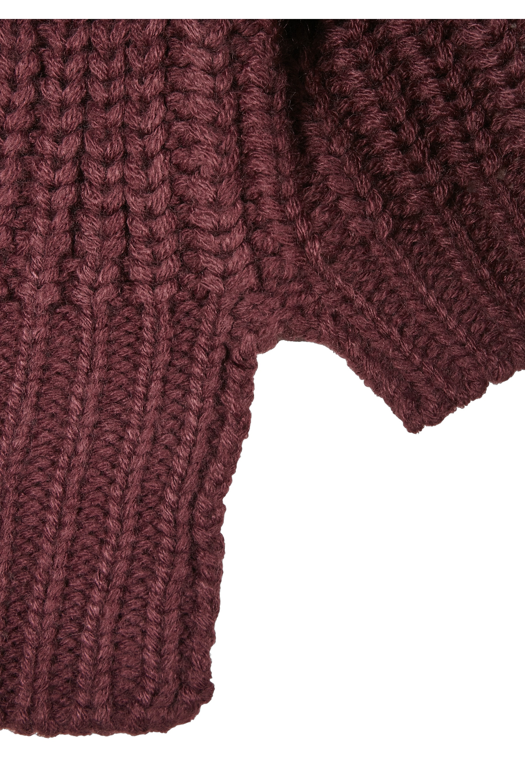 URBAN CLASSICS Rundhalspullover »Urban Classics Damen Ladies Wide Oversize Sweater« 1 Stk.