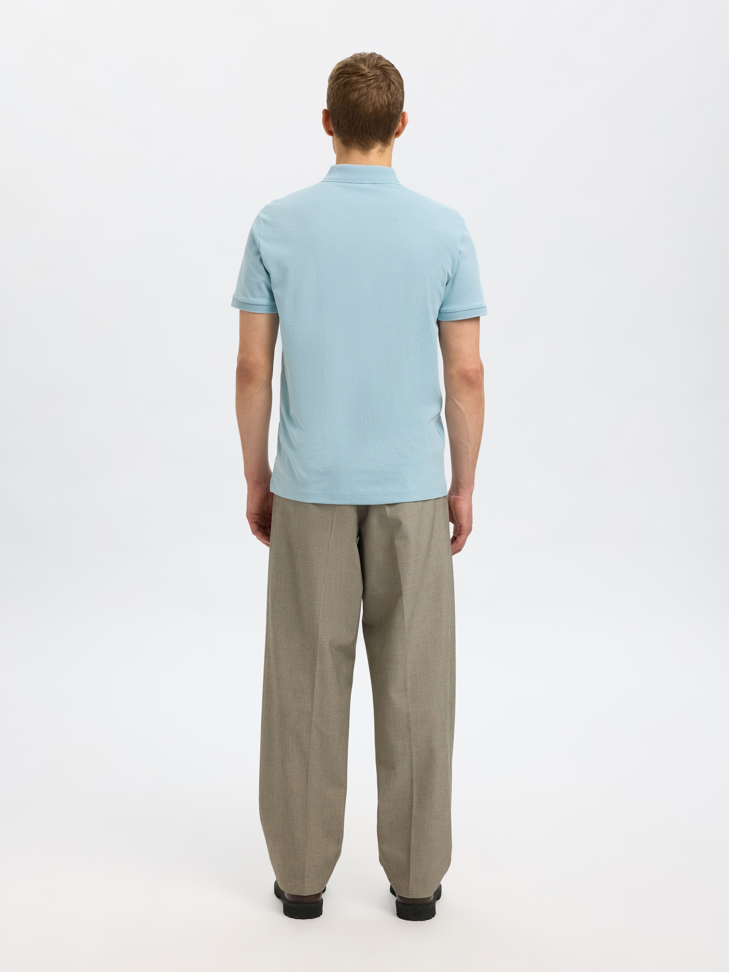 SELECTED HOMME Poloshirt »SLHFAVE ZIP SS POLO NOOS«